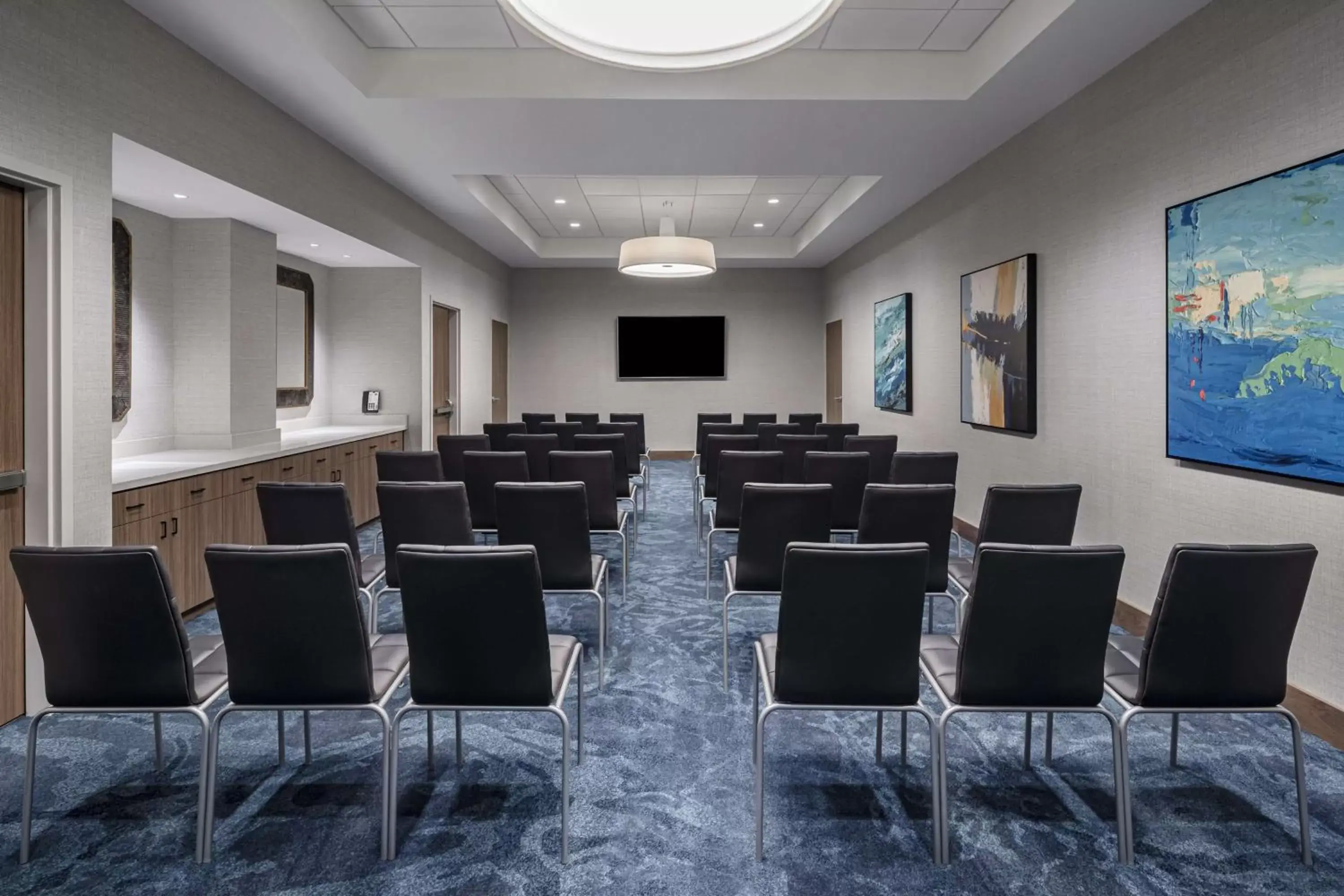 Meeting/conference room in Hampton Inn Boston Woburn