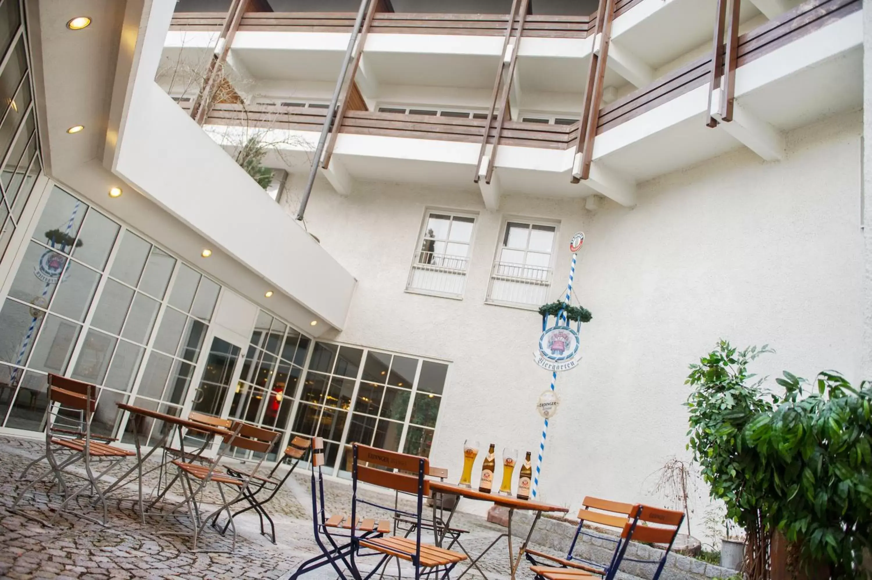 Balcony/Terrace in ACHAT Hotel Kaiserhof Landshut