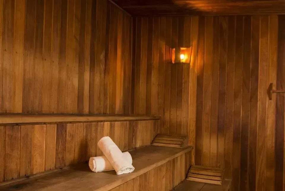 Sauna in Hotel Villa Rossa