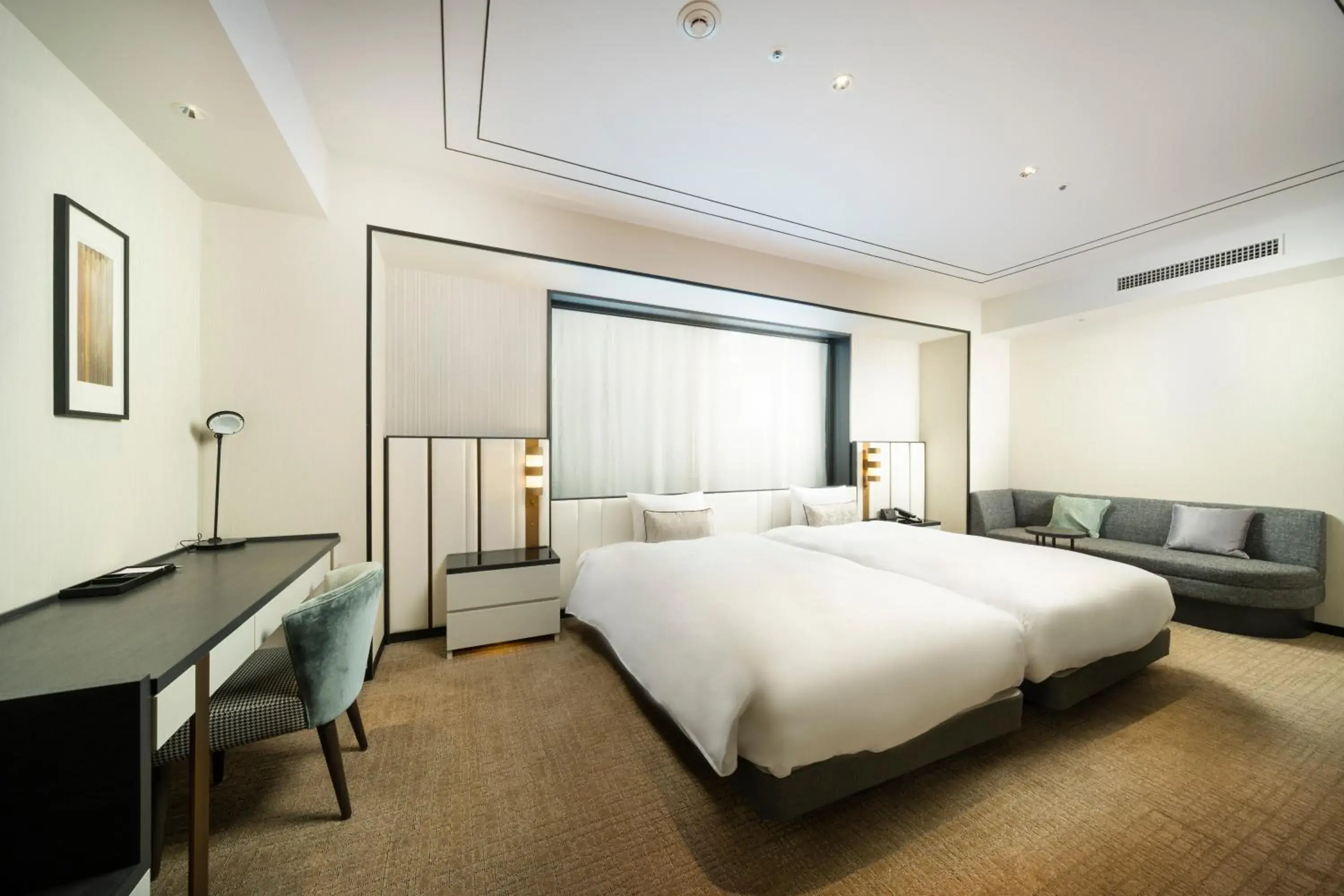 Photo of the whole room, Bed in KOKO HOTEL Premier Nihonbashi Hamacho