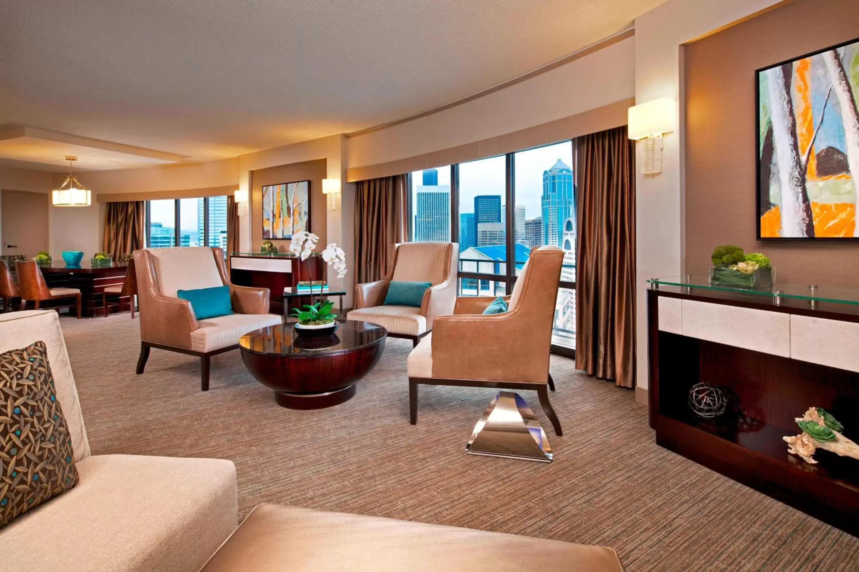 Living room, Seating Area in The Westin Seattle