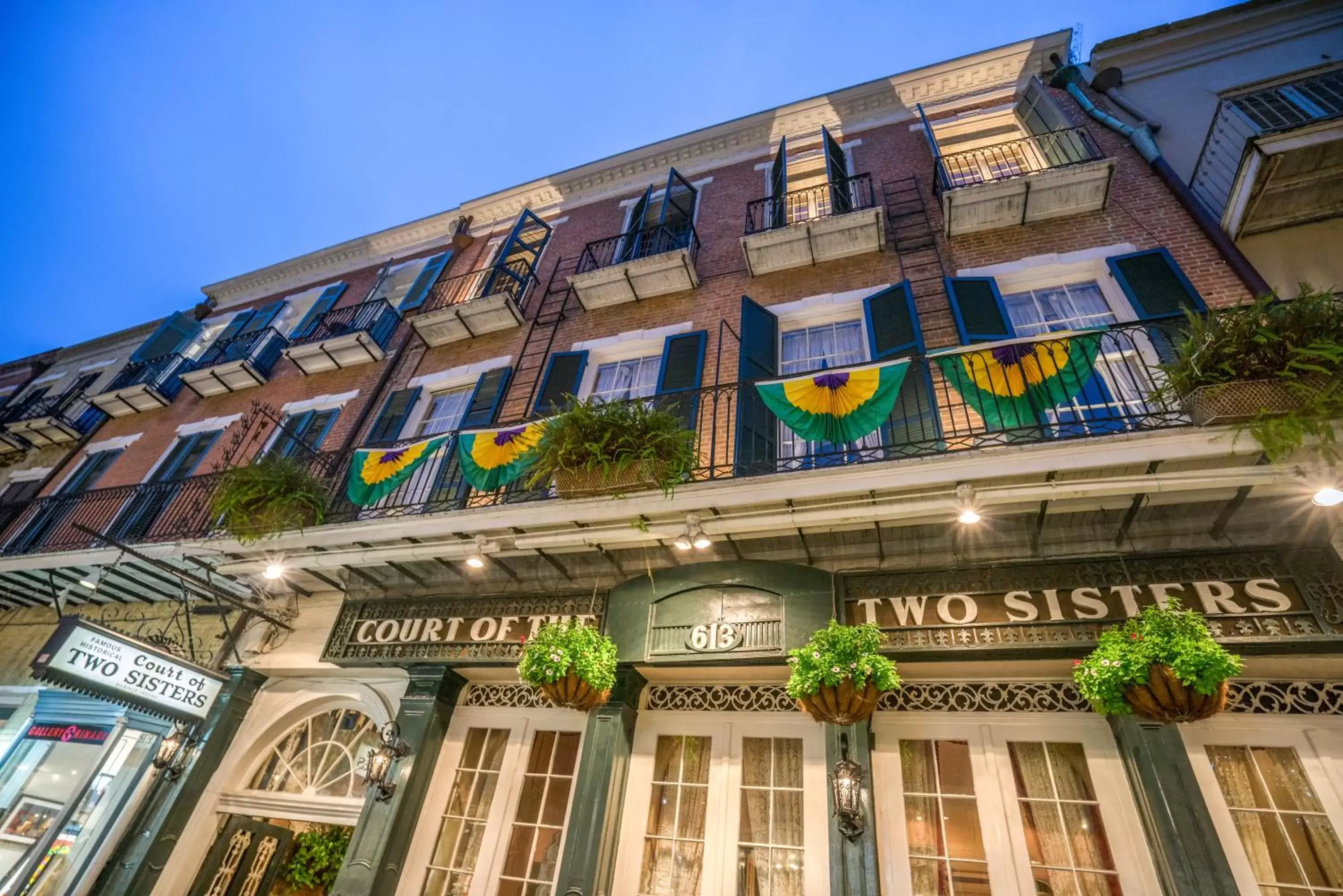 Nearby landmark, Property Building in Astor Crowne Plaza New Orleans French Quarter, Corner of Bourbon and Canal