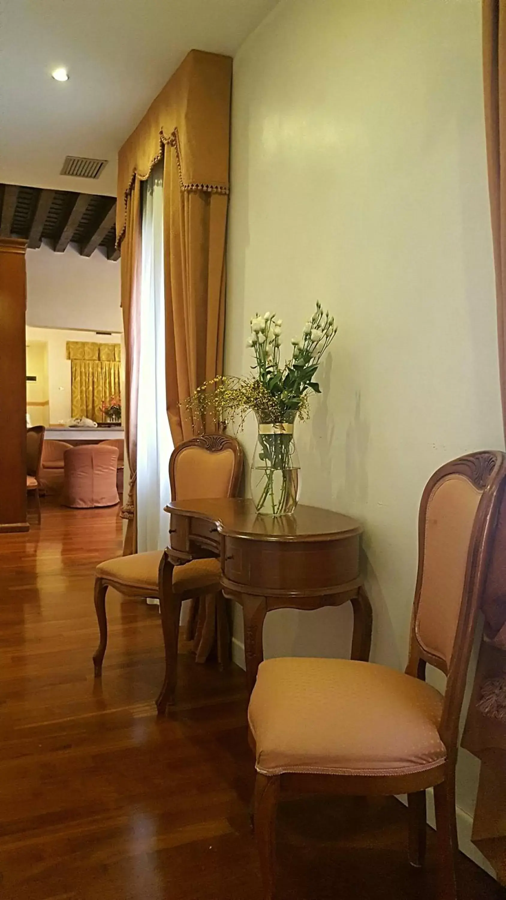 Decorative detail, Seating Area in Hotel Locanda Canal