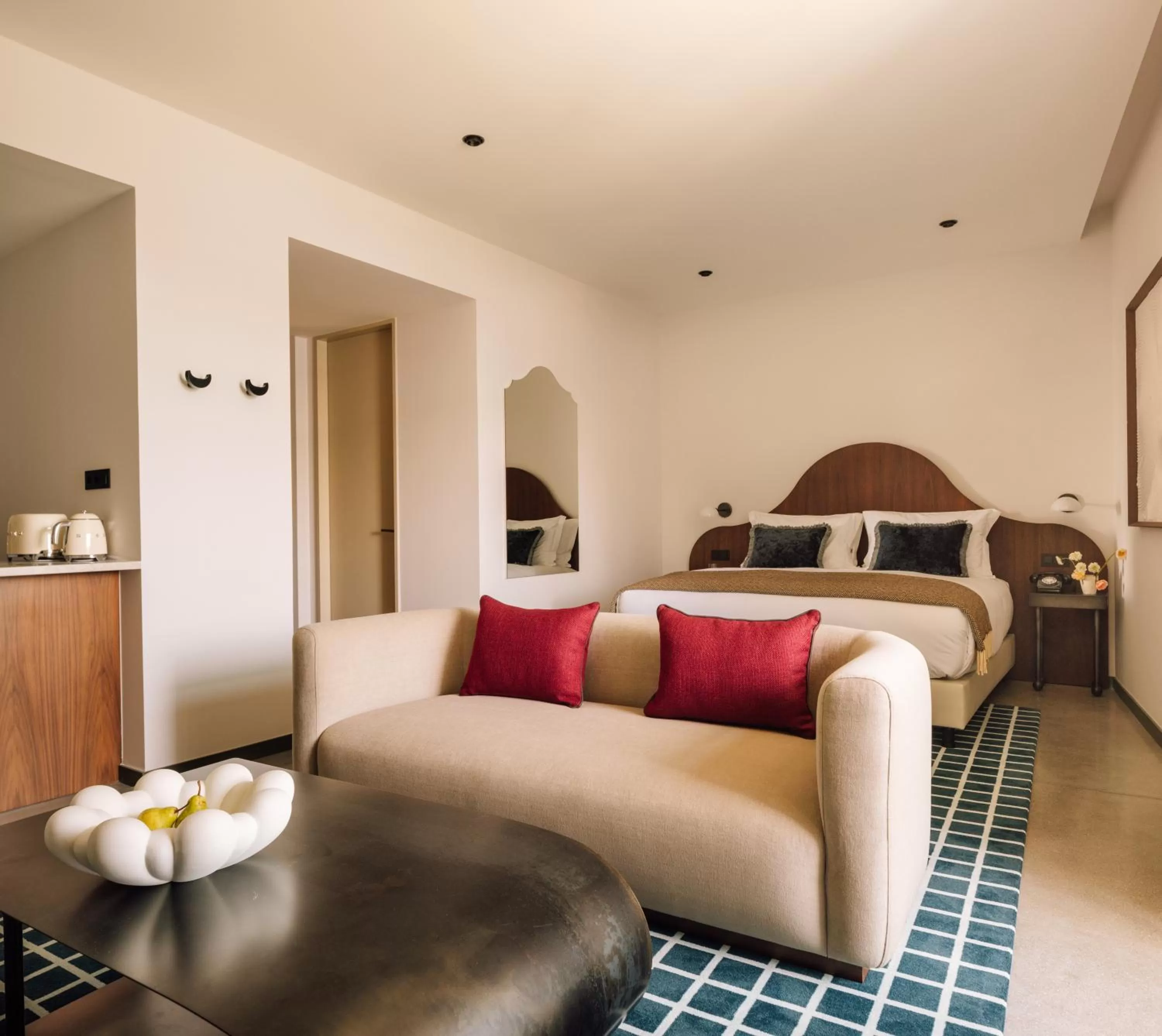 Seating area, Bed in The Rebello Hotel & Spa - Small Luxury Hotels Of The World