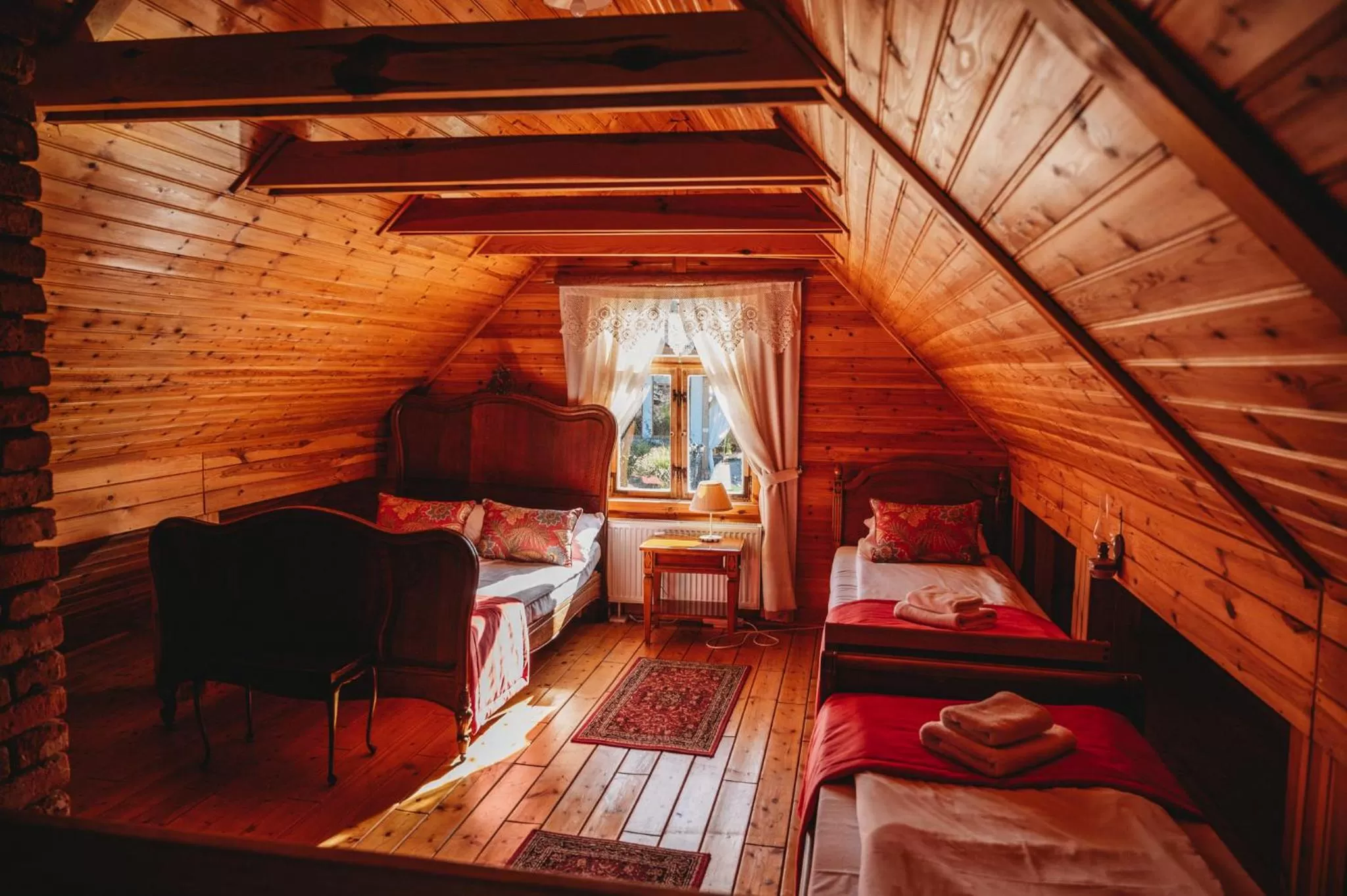 Bed in Skansen Bicz Resort