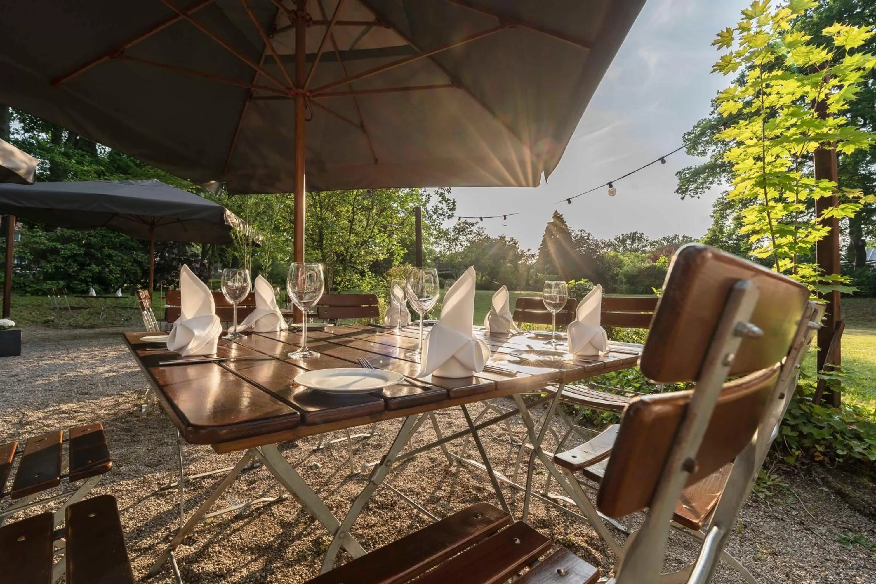 Garden in Flair Hotel Zur Eiche