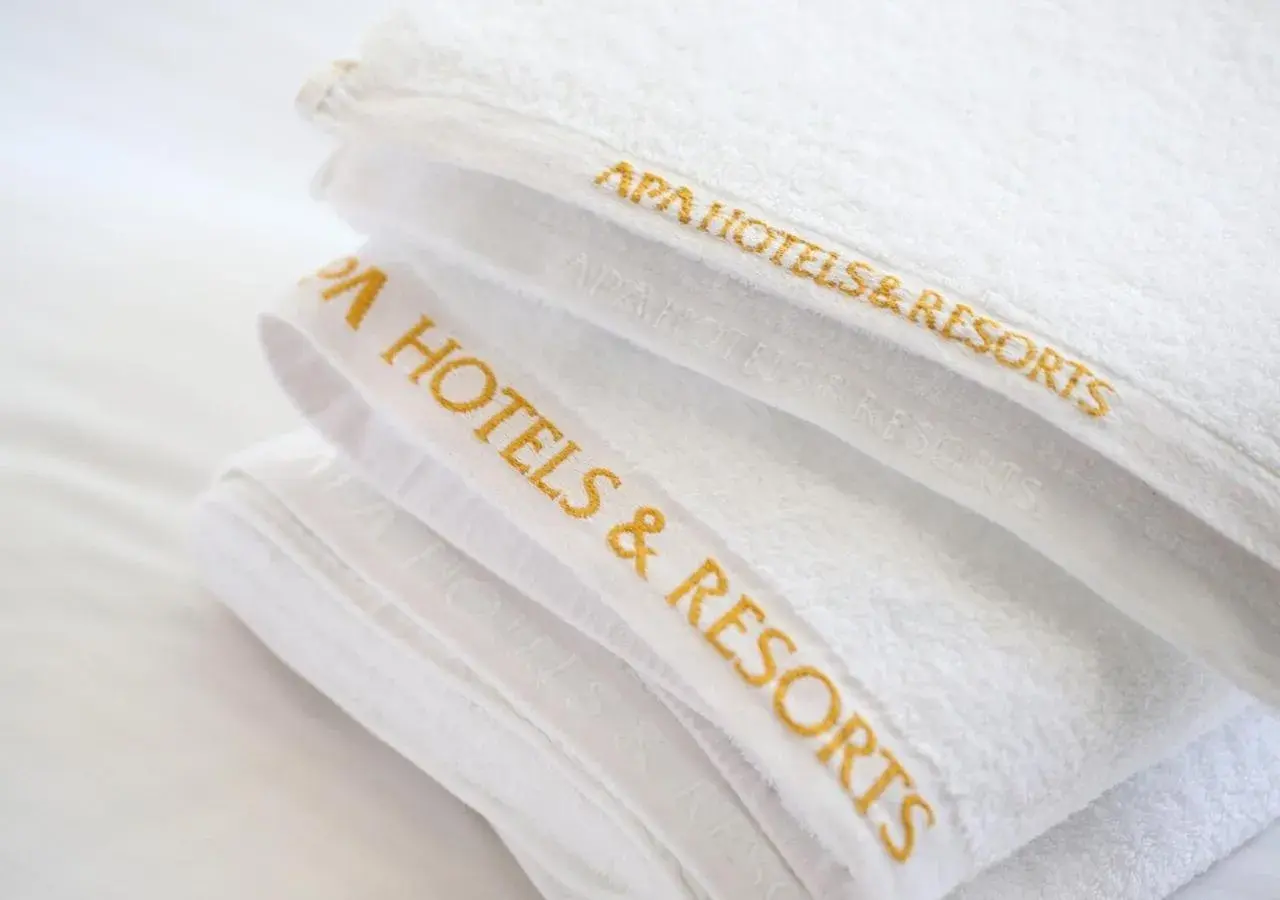 towels in Apa Hotel Higashi-Nihonbashi-Ekimae