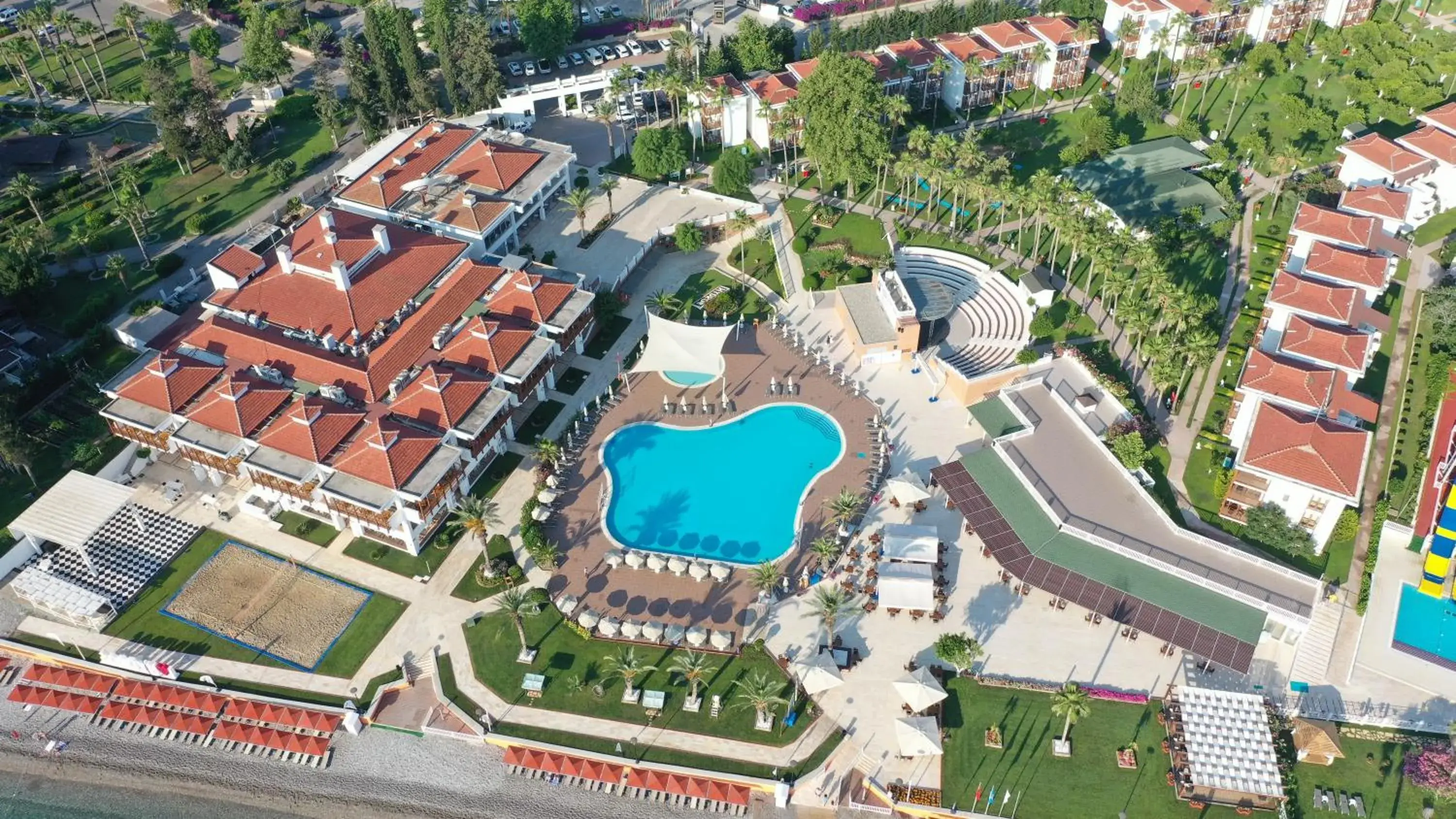 Property building, Bird's-eye View in Fun&Sun Active Club Hydros