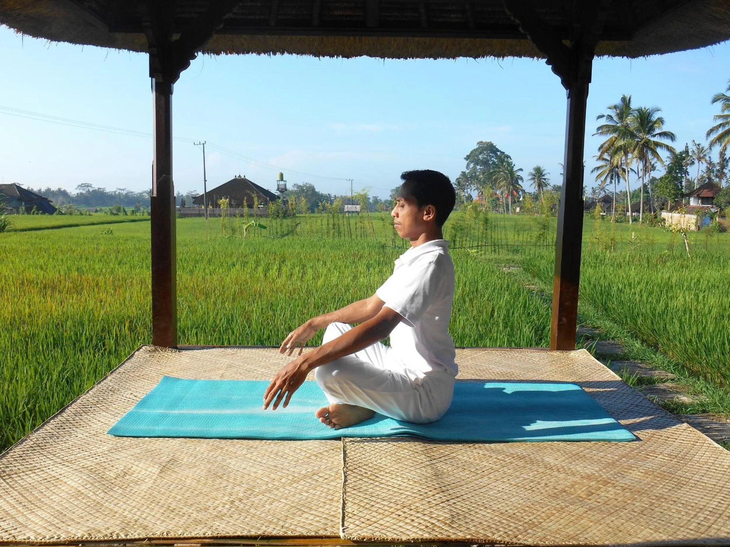 Patio in Alam Puisi Villa Ubud