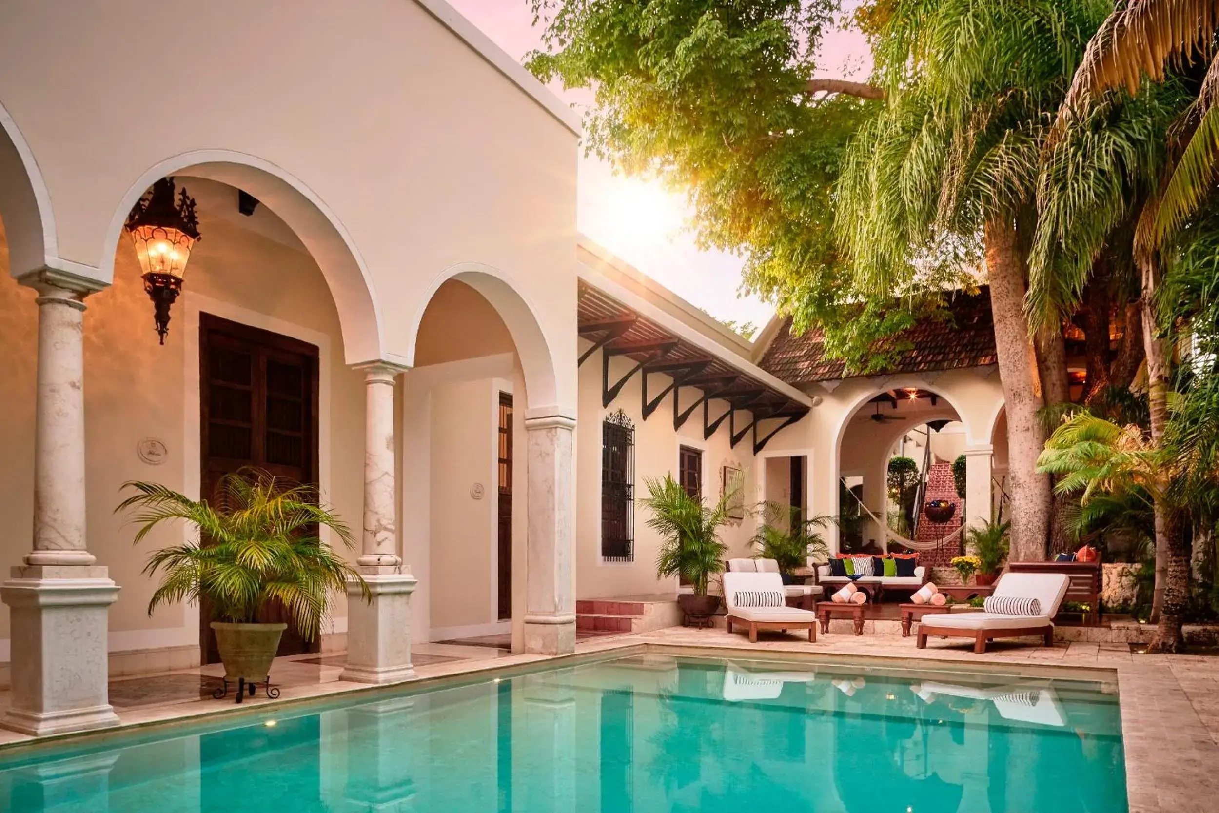 Swimming Pool in Casa Lecanda Boutique Hotel