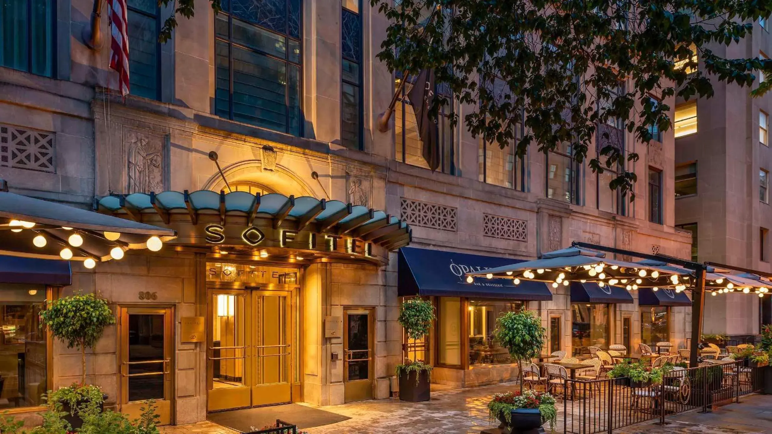 Property building in Sofitel Lafayette Square Washington DC