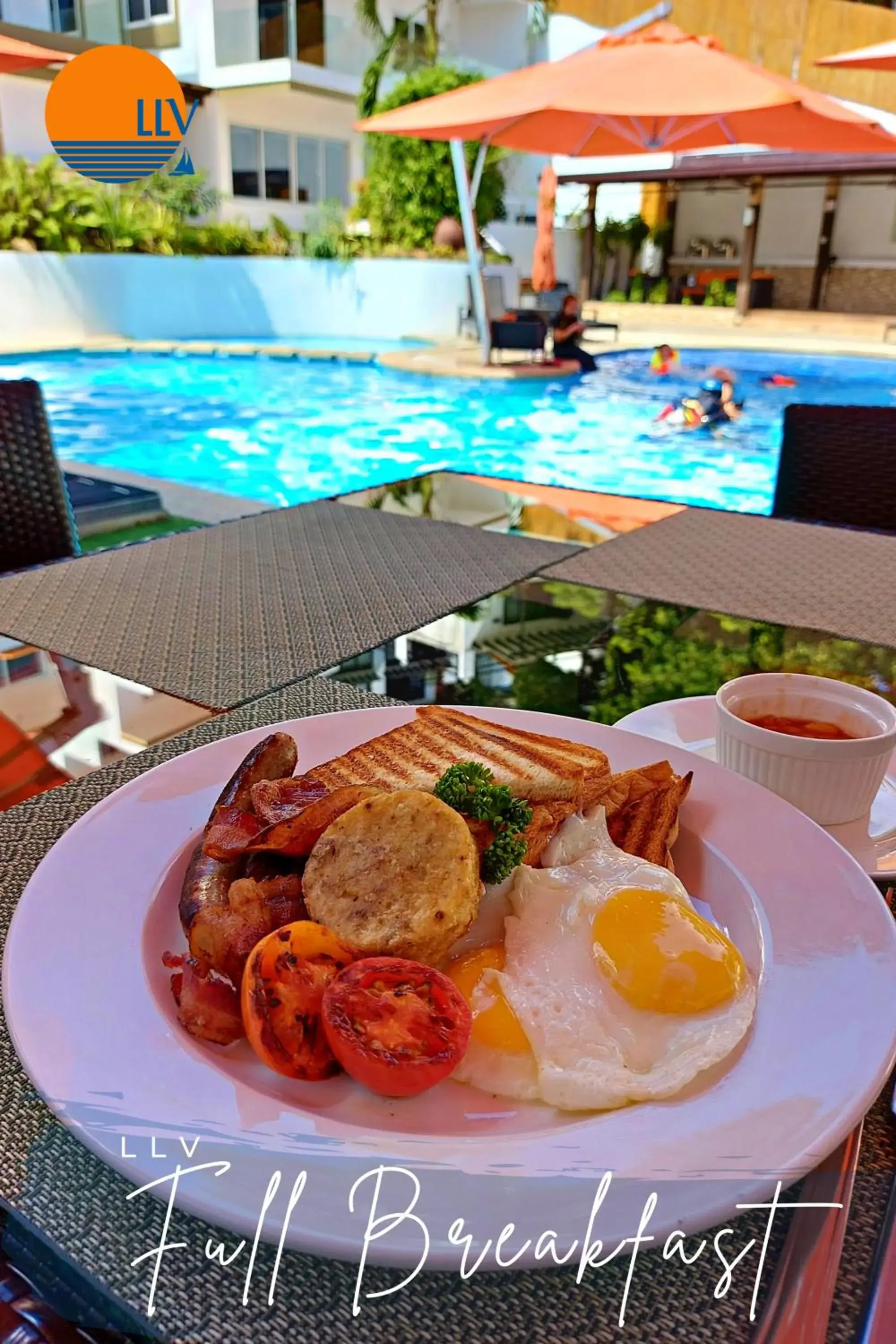 Breakfast, Swimming Pool in Lalaguna Villas Luxury Dive Resort and Spa