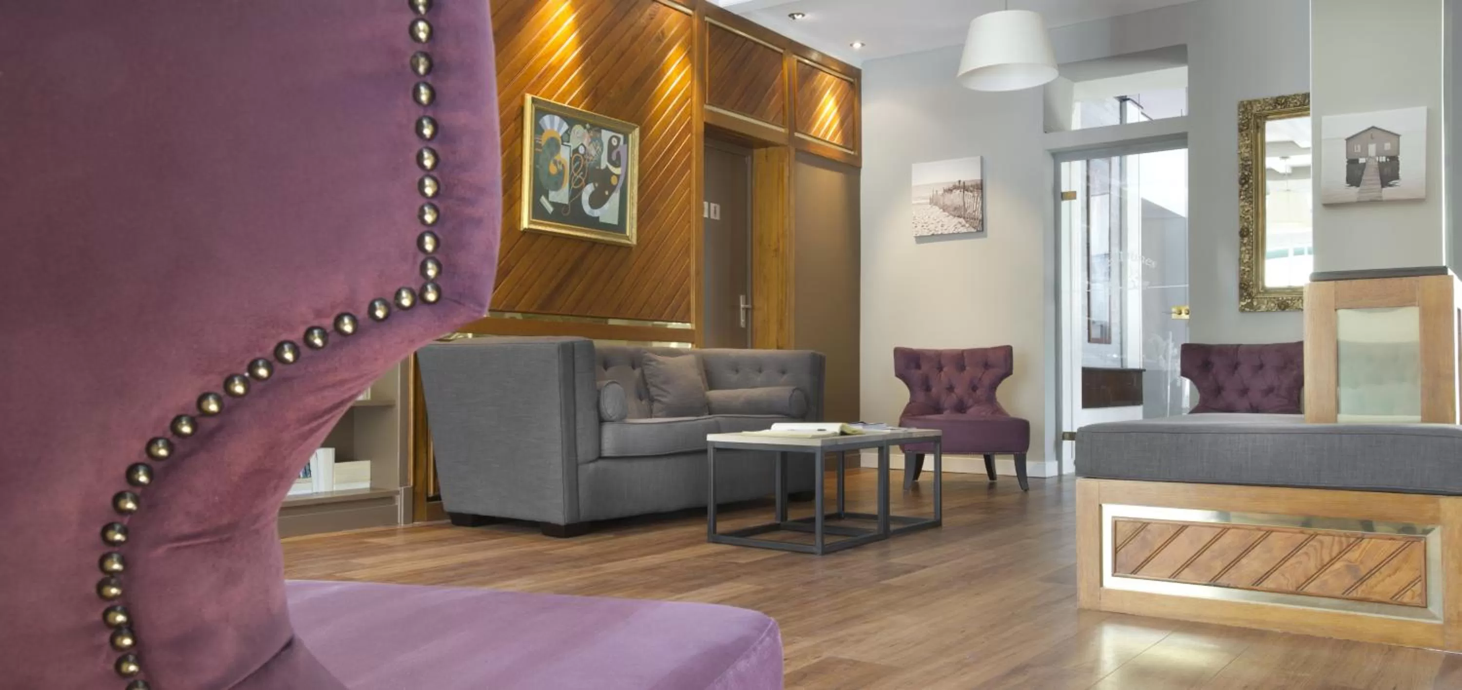 Lobby or reception in Hotel Des Dunes