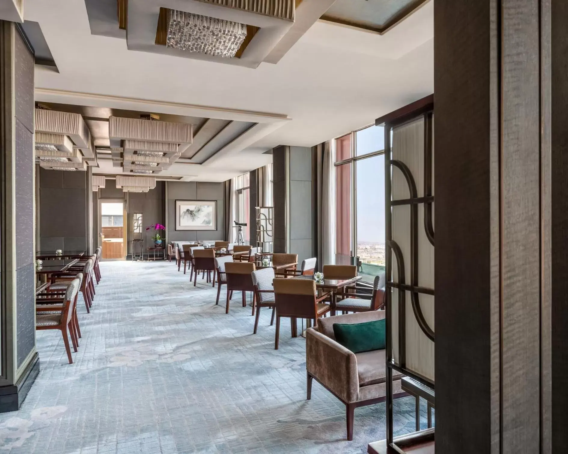 Living room in Shangri-La Qufu Living room in Shangri-La Qufu