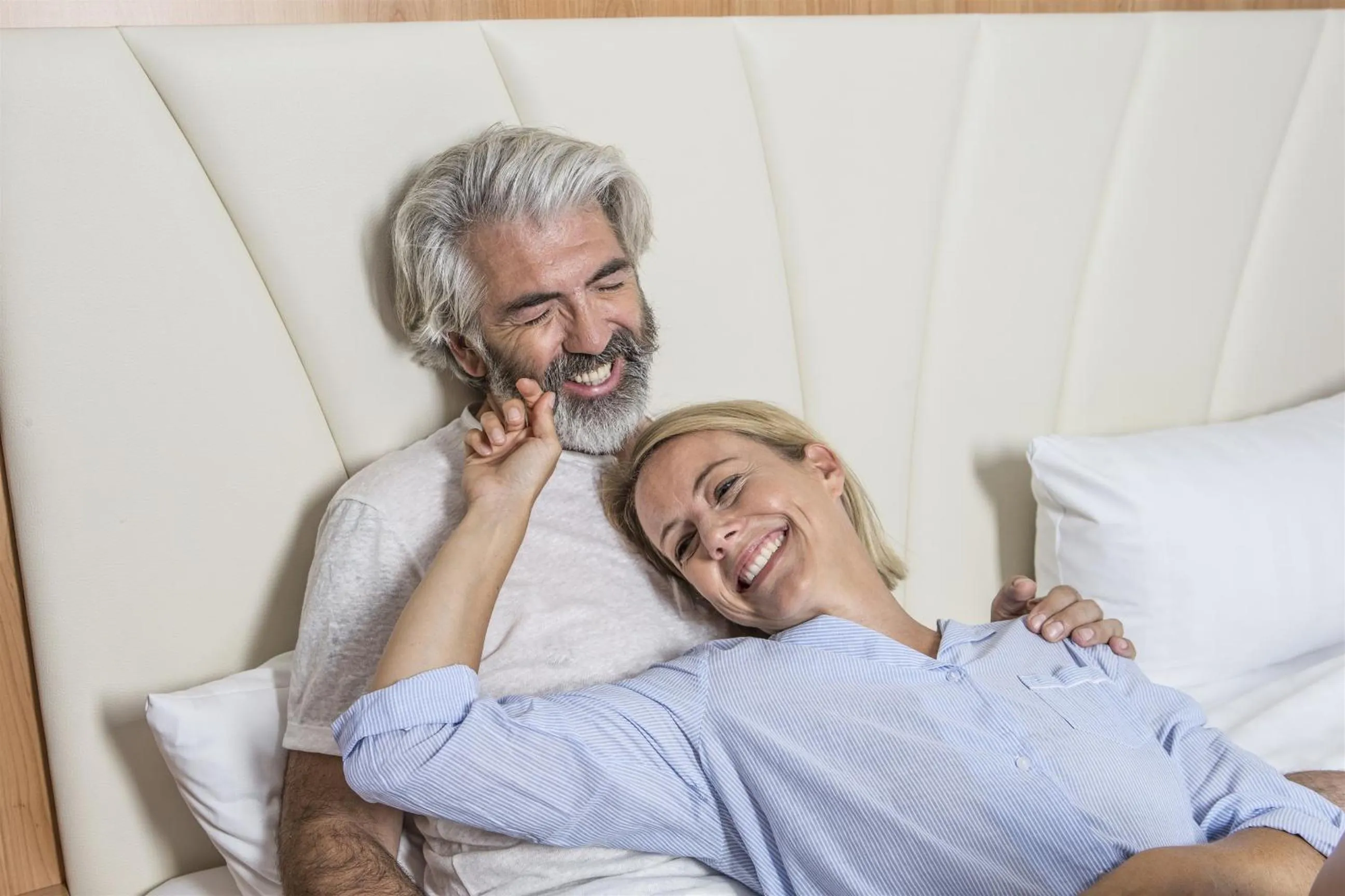 Bed in Johannesbad Thermalhotel Ludwig Thoma