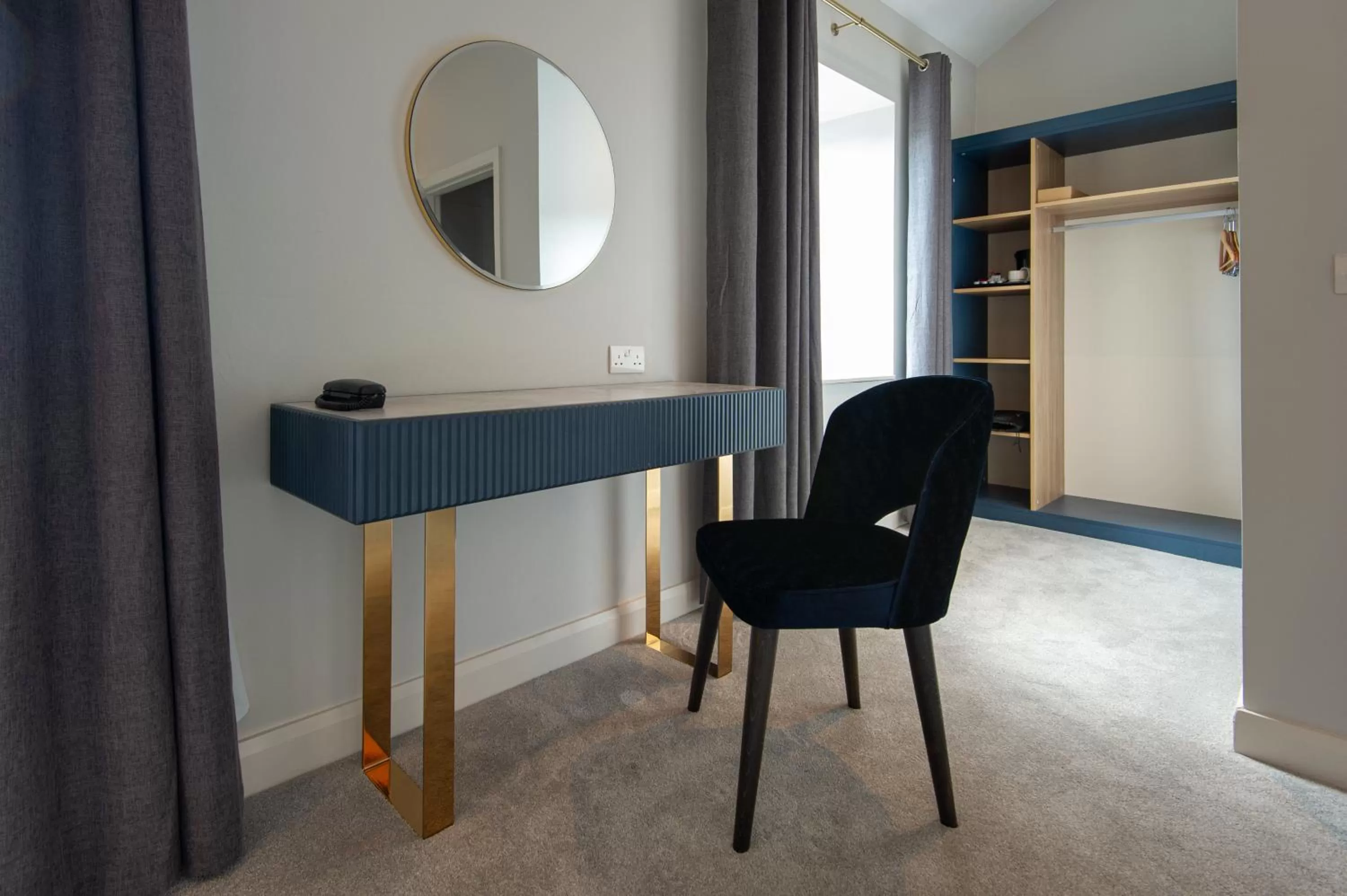Seating area in Woodenbridge Hotel