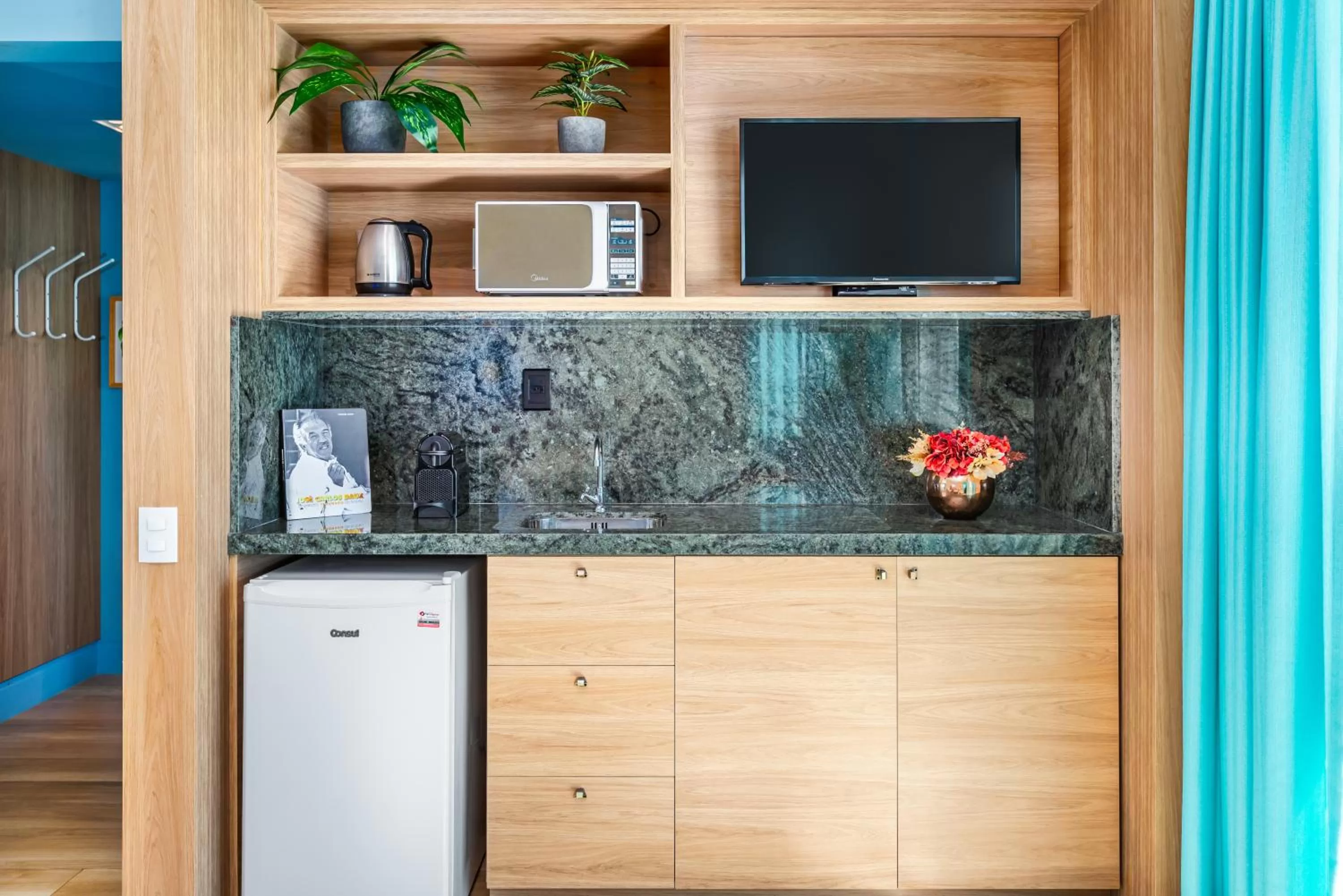 Kitchen or kitchenette in Palace Praia Hotel