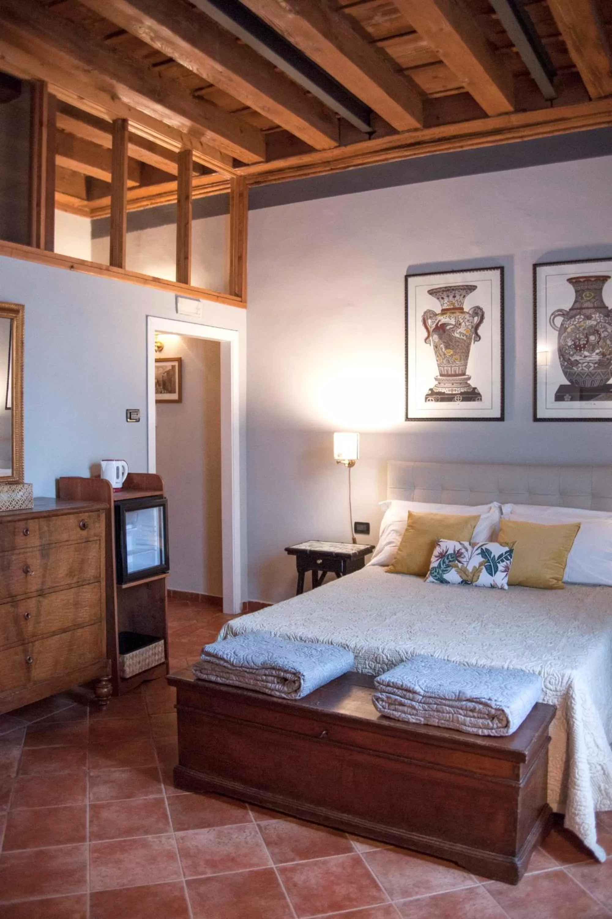 Bed in Antica Dimora De' Benci