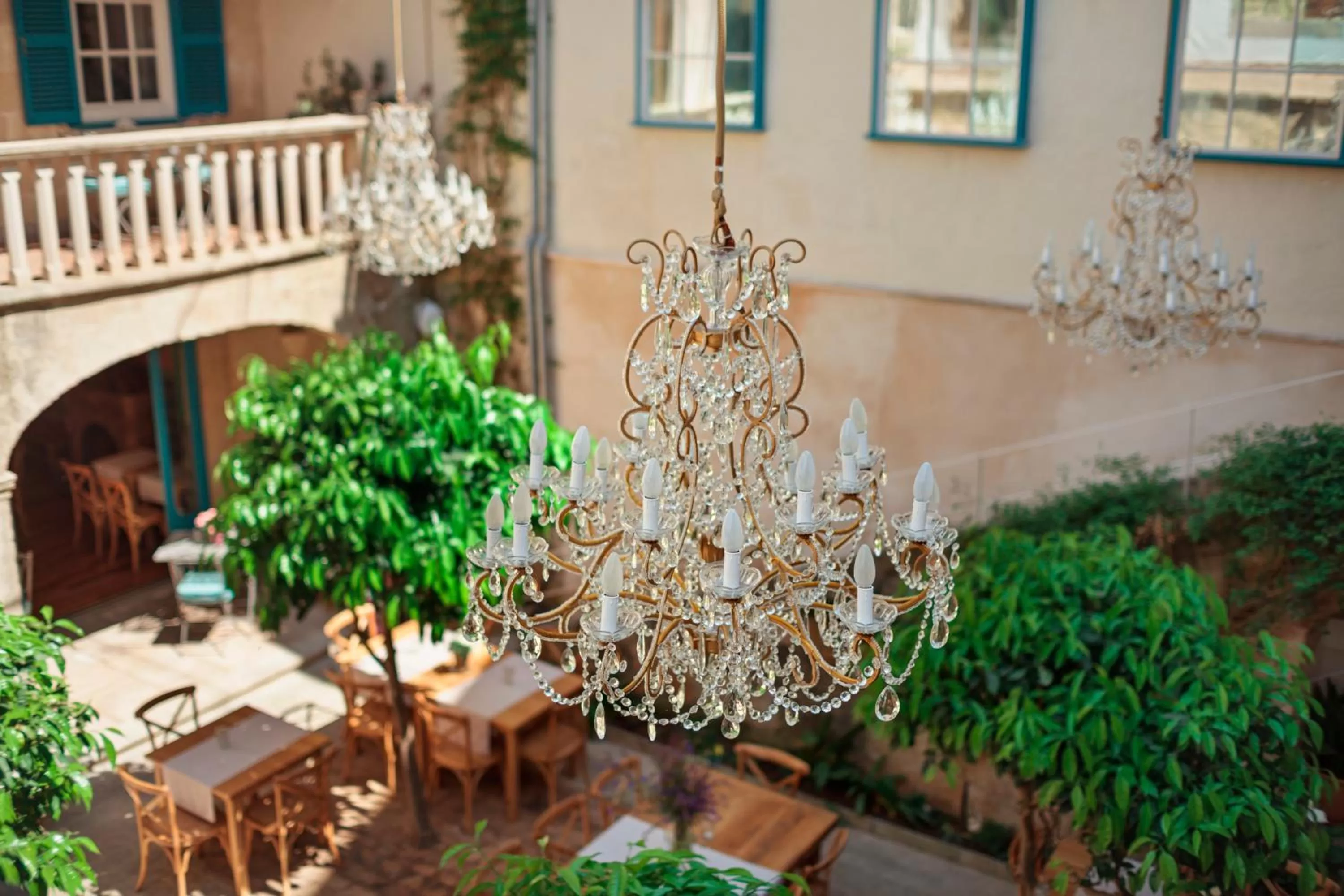 Patio in Jardí de Ses Bruixes Boutique Hotel