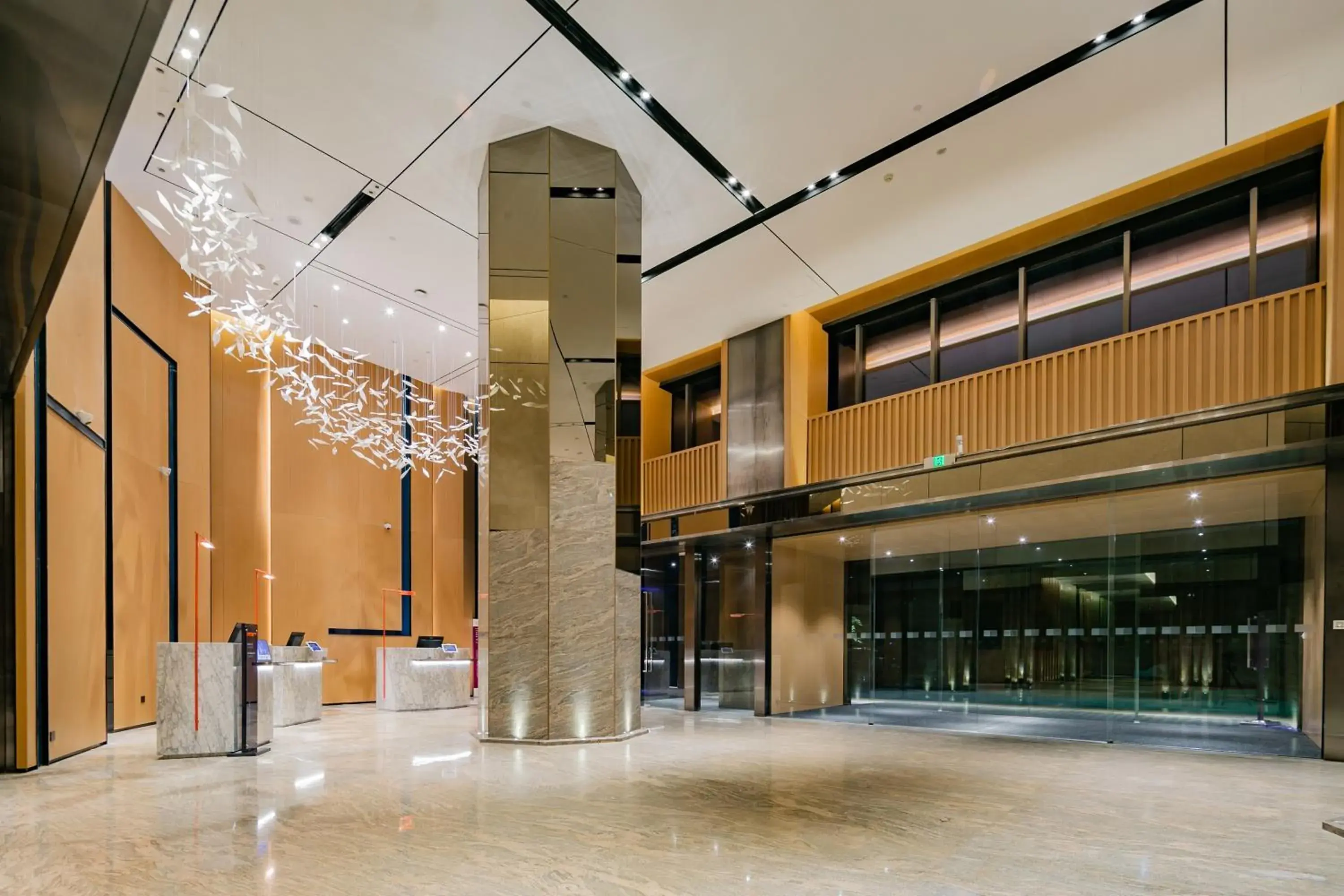 Property building, Lobby/Reception in Holiday Inn Express Xi'an High Tech Zone North, an IHG Hotel