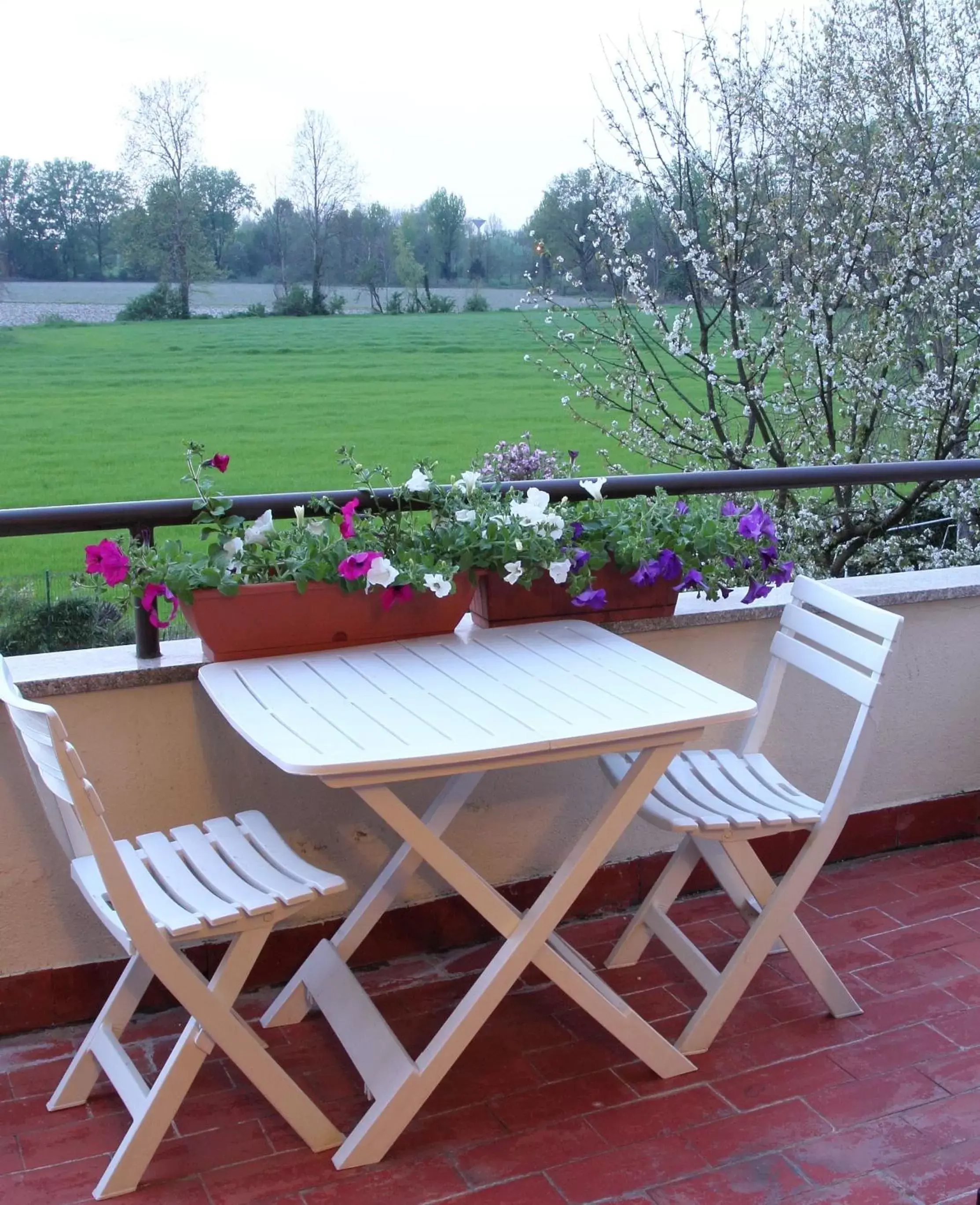 Balcony/Terrace in B&B Il Glicine di Basiglio