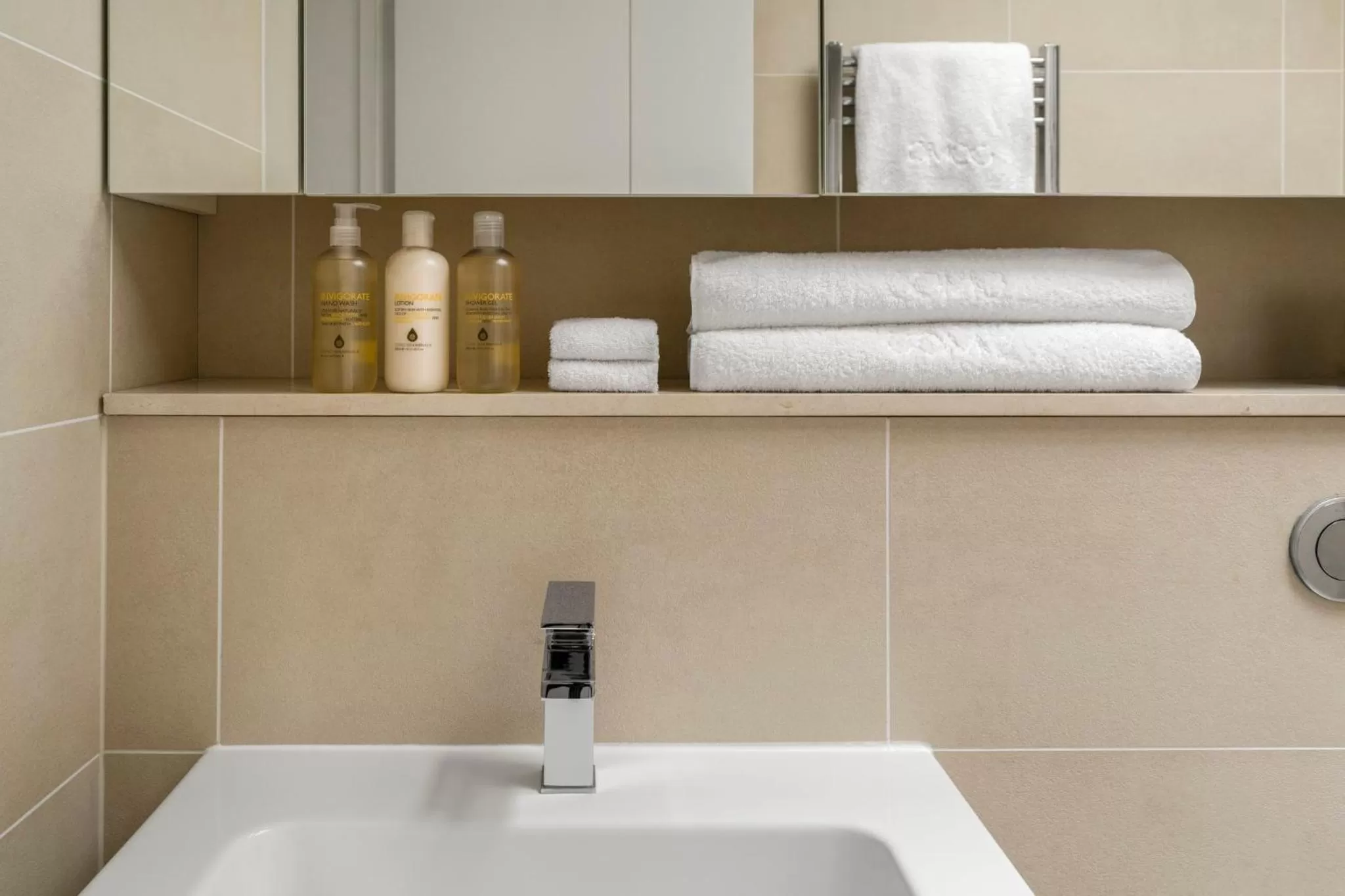 Bathroom in COMO Metropolitan London