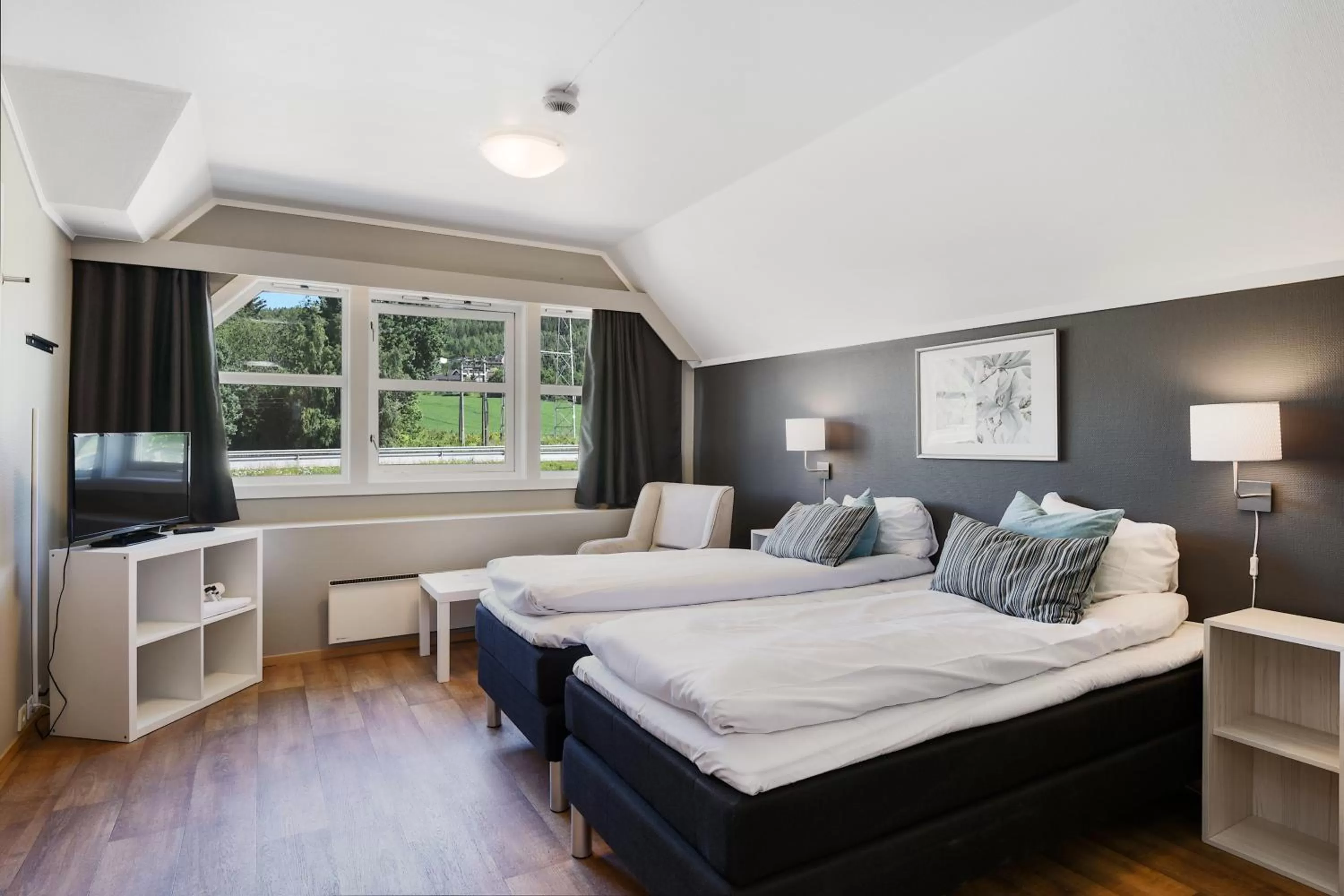 Bedroom, Bed in Kongsvinger Budget Hotel