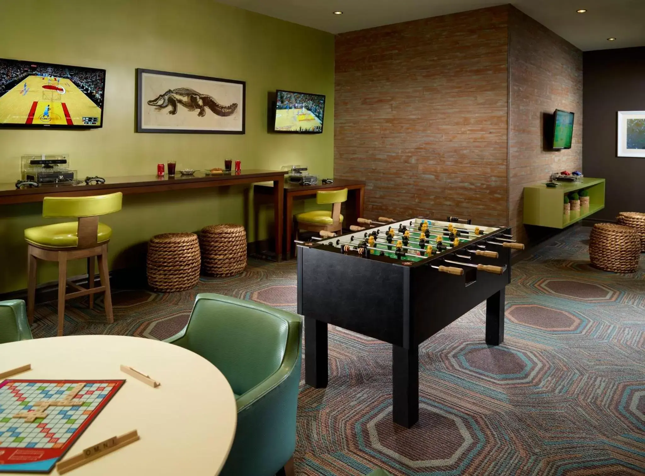 Game Room in Omni Amelia Island Resort