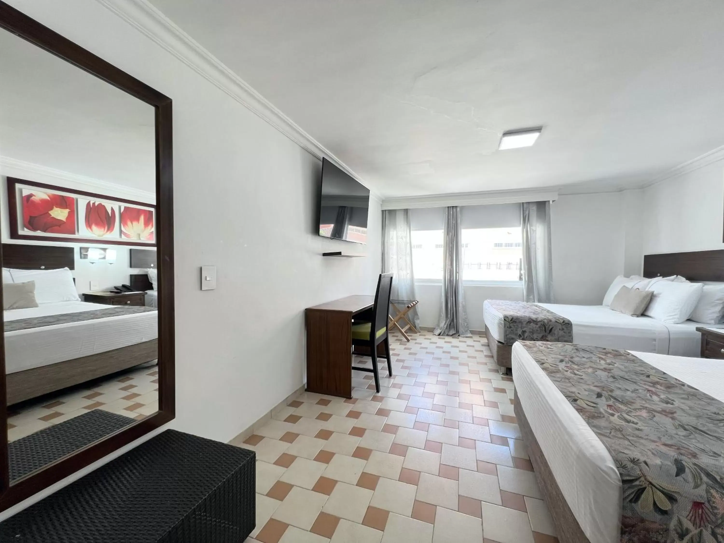 Bedroom, Bed in Hotel Arhuaco Rodadero Bedroom, Bed in Hotel Arhuaco Rodadero