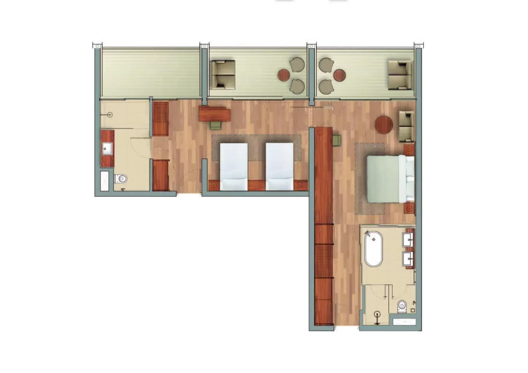 Floor Plan in Le Grand Galle By Asia Leisure