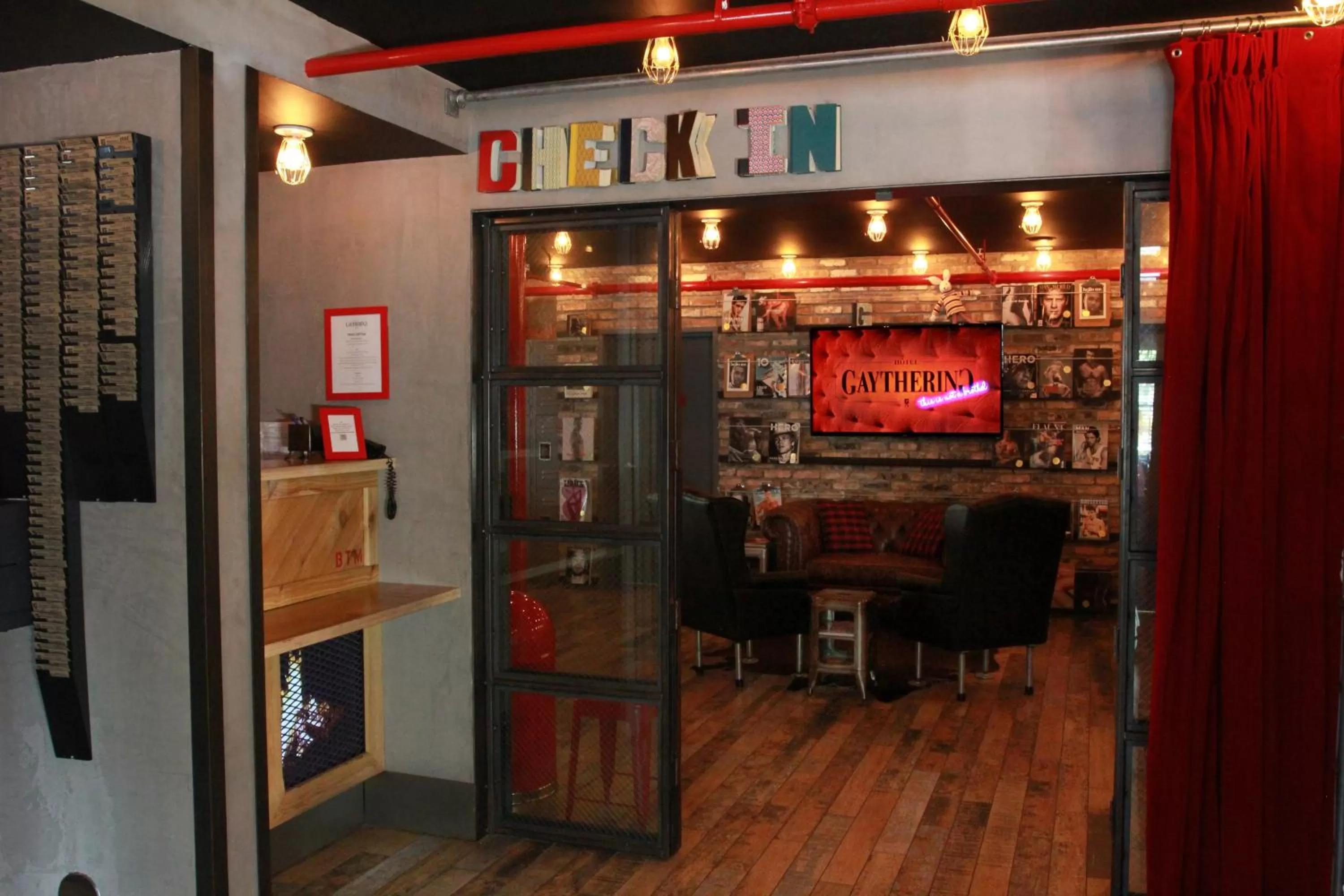 Lobby or reception in Hotel Gaythering - Gay Hotel - All Adults Welcome