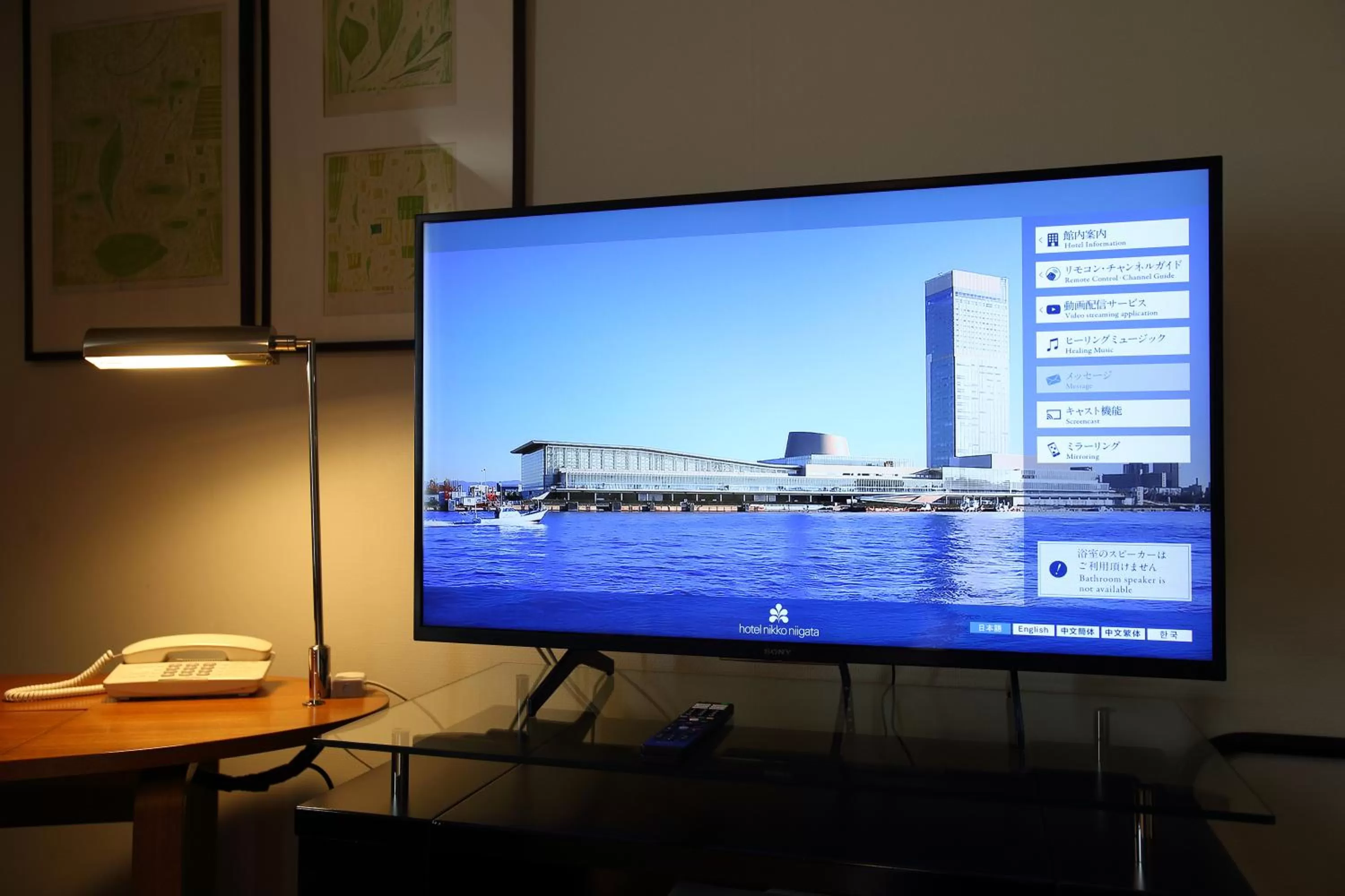 TV and multimedia in Hotel Nikko Niigata