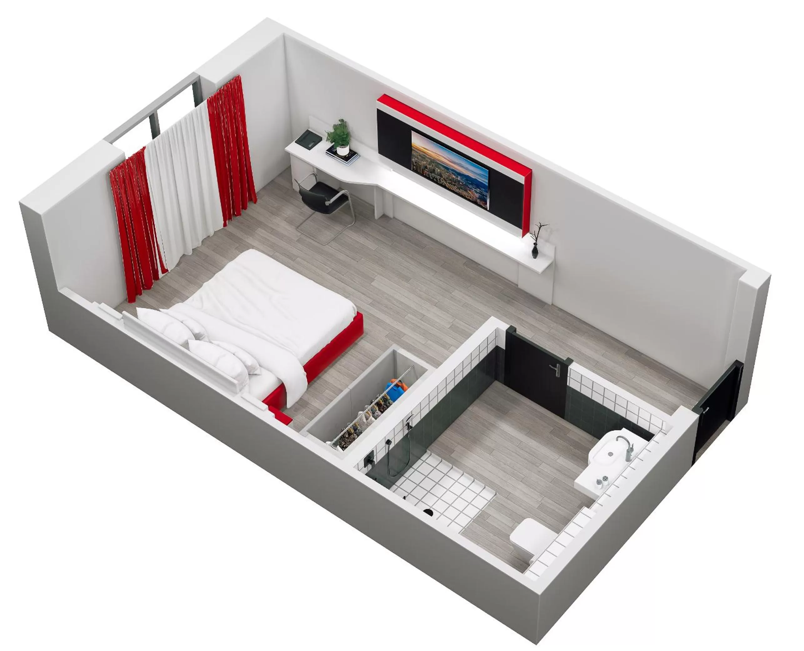 Photo of the whole room in Hotel Andante Rust