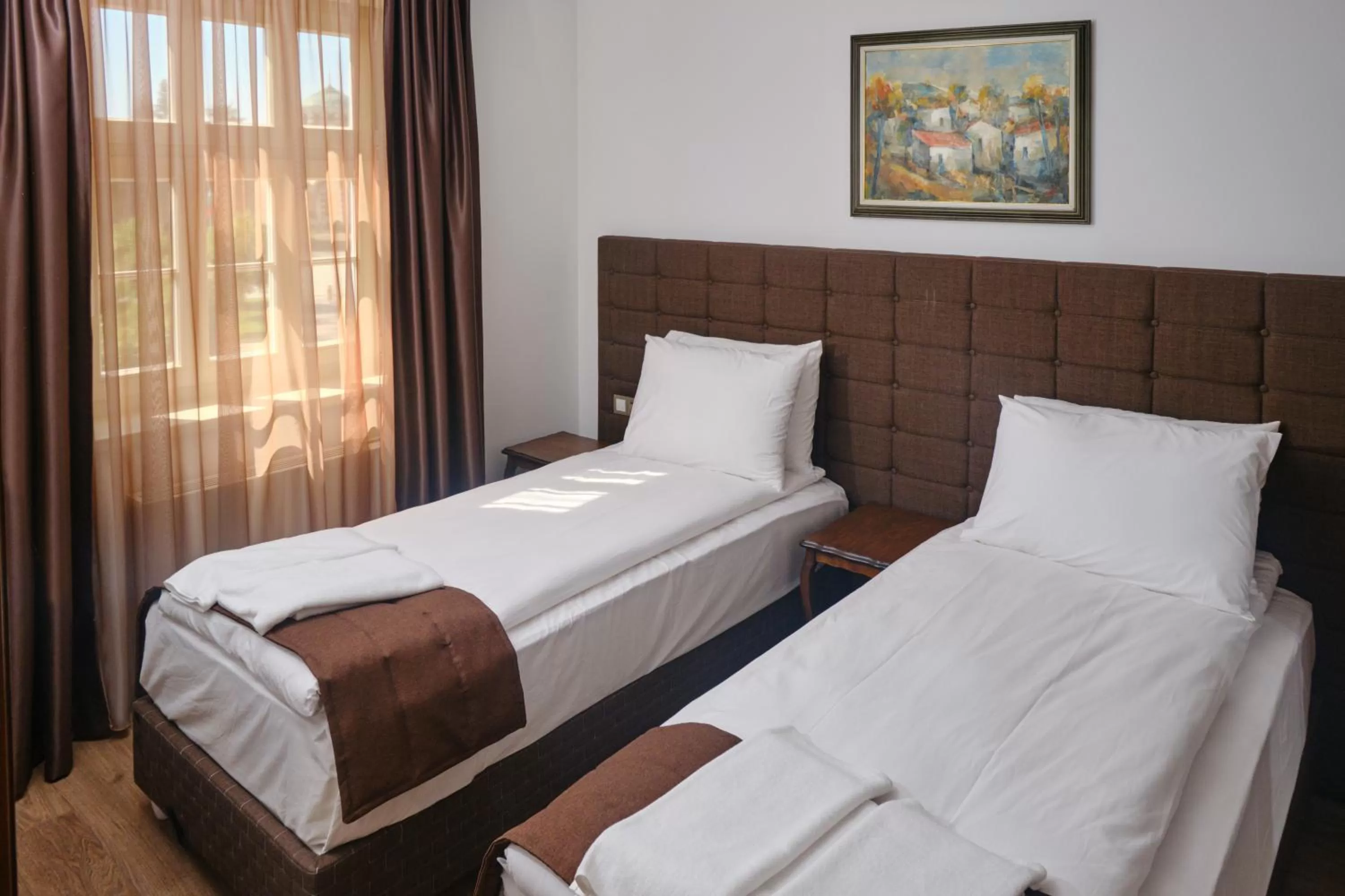 Bed in Hotel Splendid