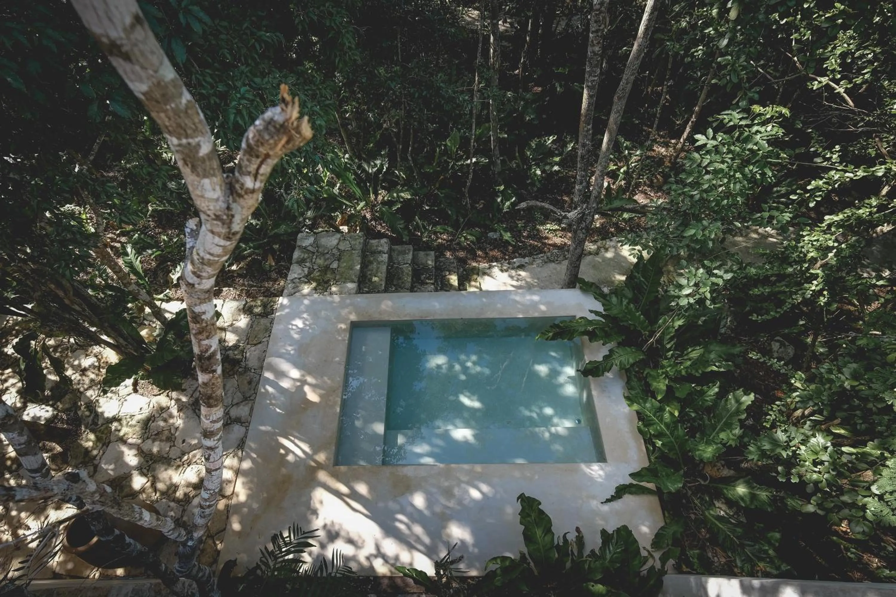 Pool view in Wakax Hacienda - Cenote & Boutique Hotel - Small Luxury Hotels of the World