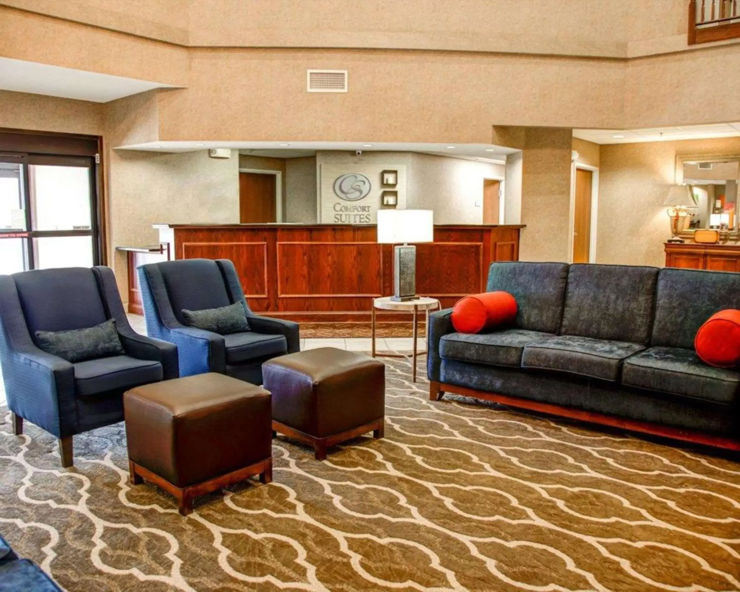 Lobby or reception, Seating Area in Comfort Suites Gadsden Attalla