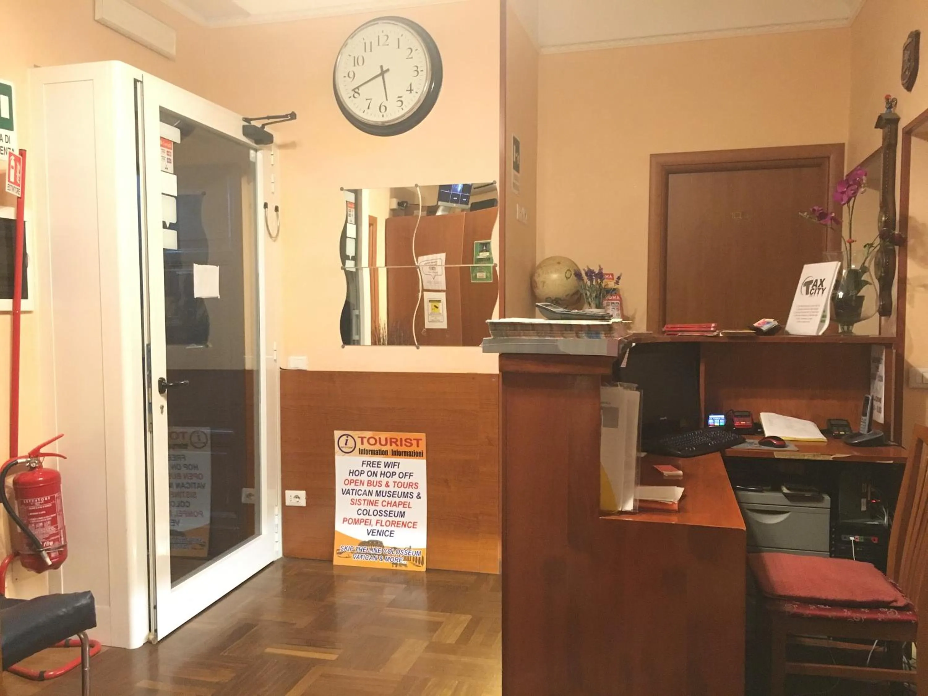 Lobby or reception in Toffa Place In Rome