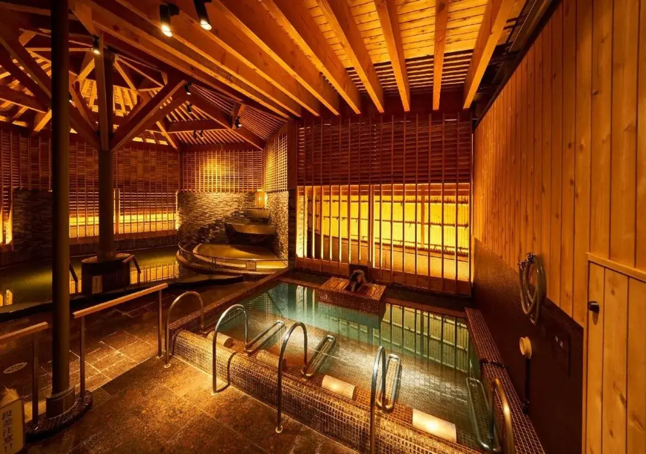 Hot Spring Bath in Hakodate Hotel Banso