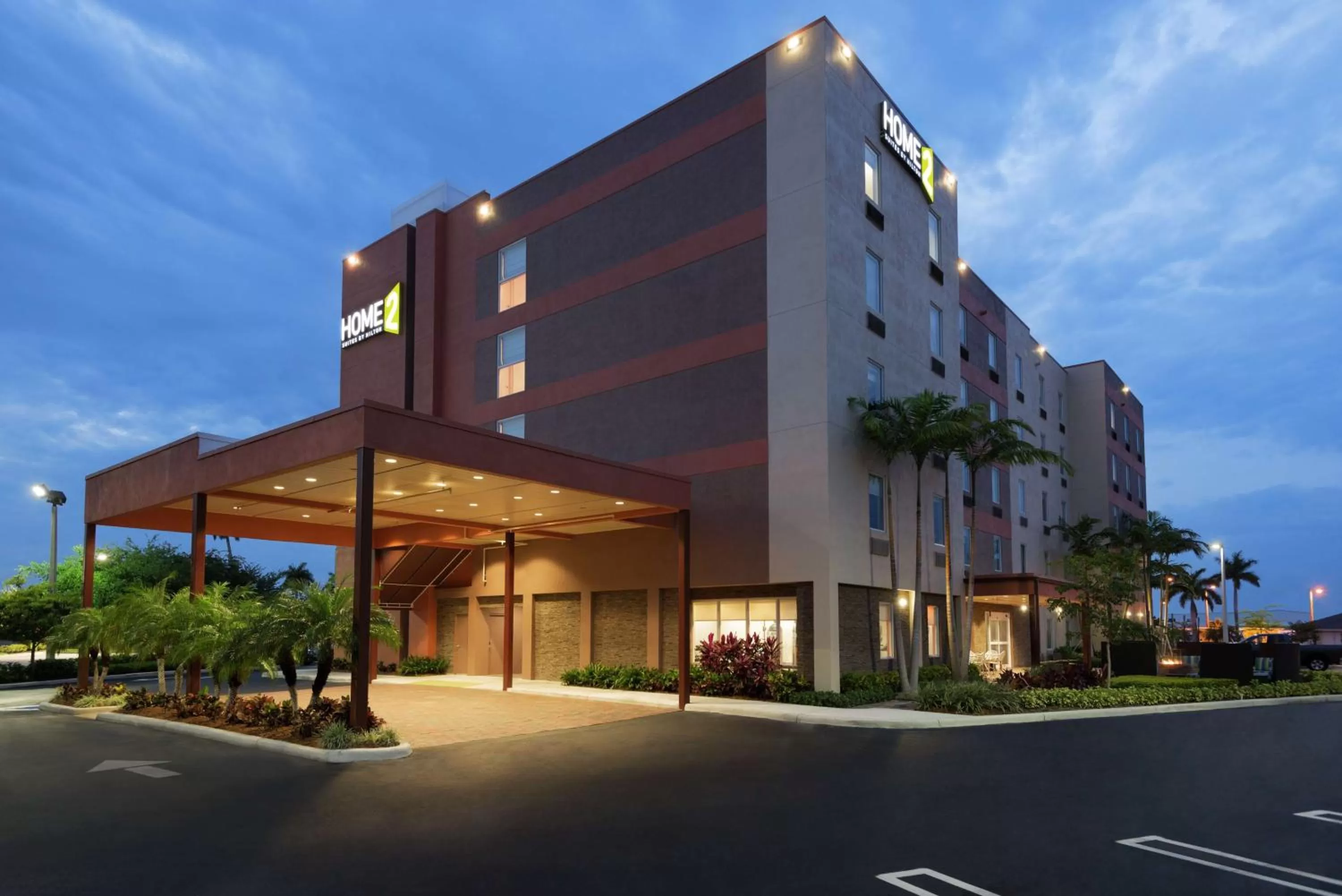 Property building in Home2 Suites by Hilton Florida City