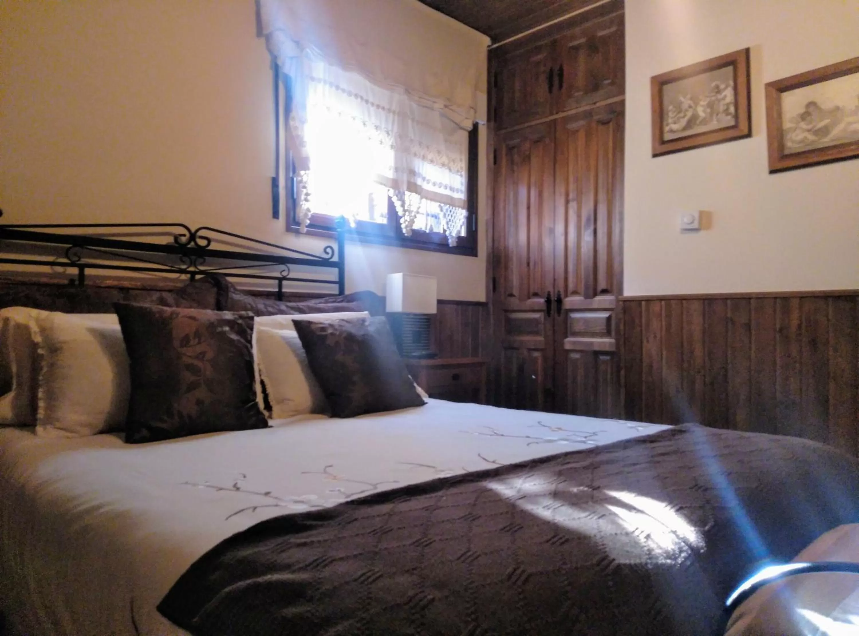 Bed in Posada el Campanario