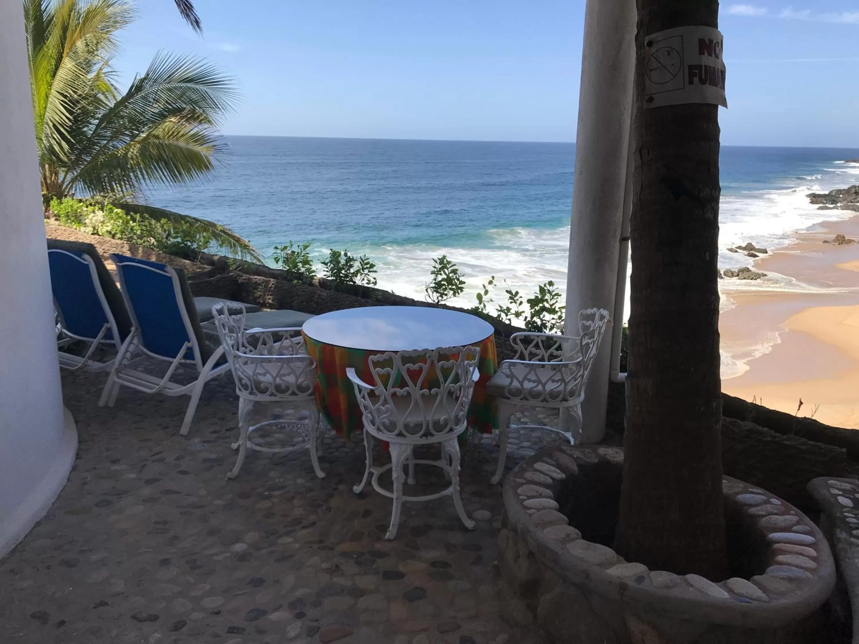 Sea view in Bungalows Lydia San Pancho