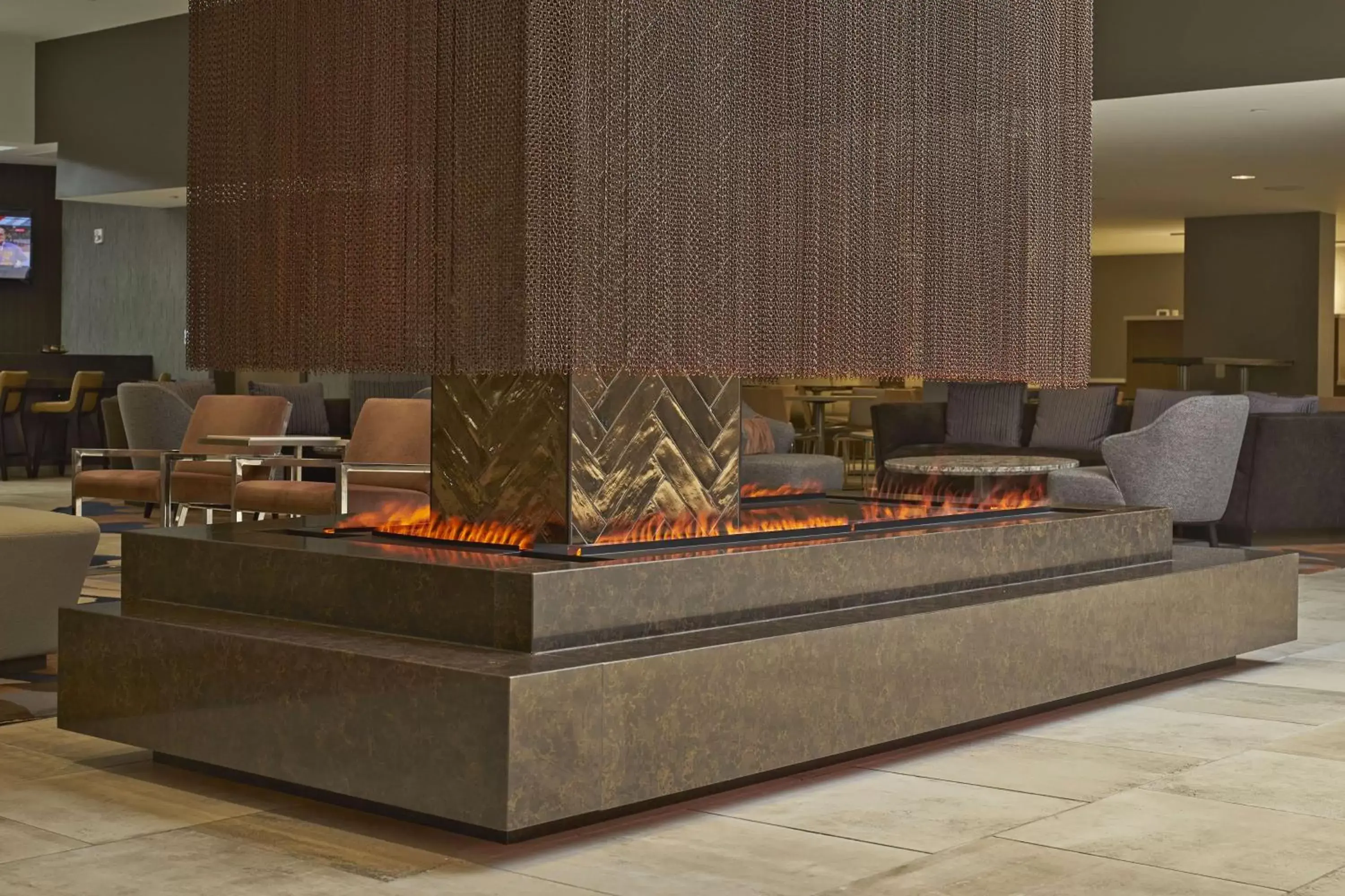 Lobby or reception in Hilton Raleigh North Hills