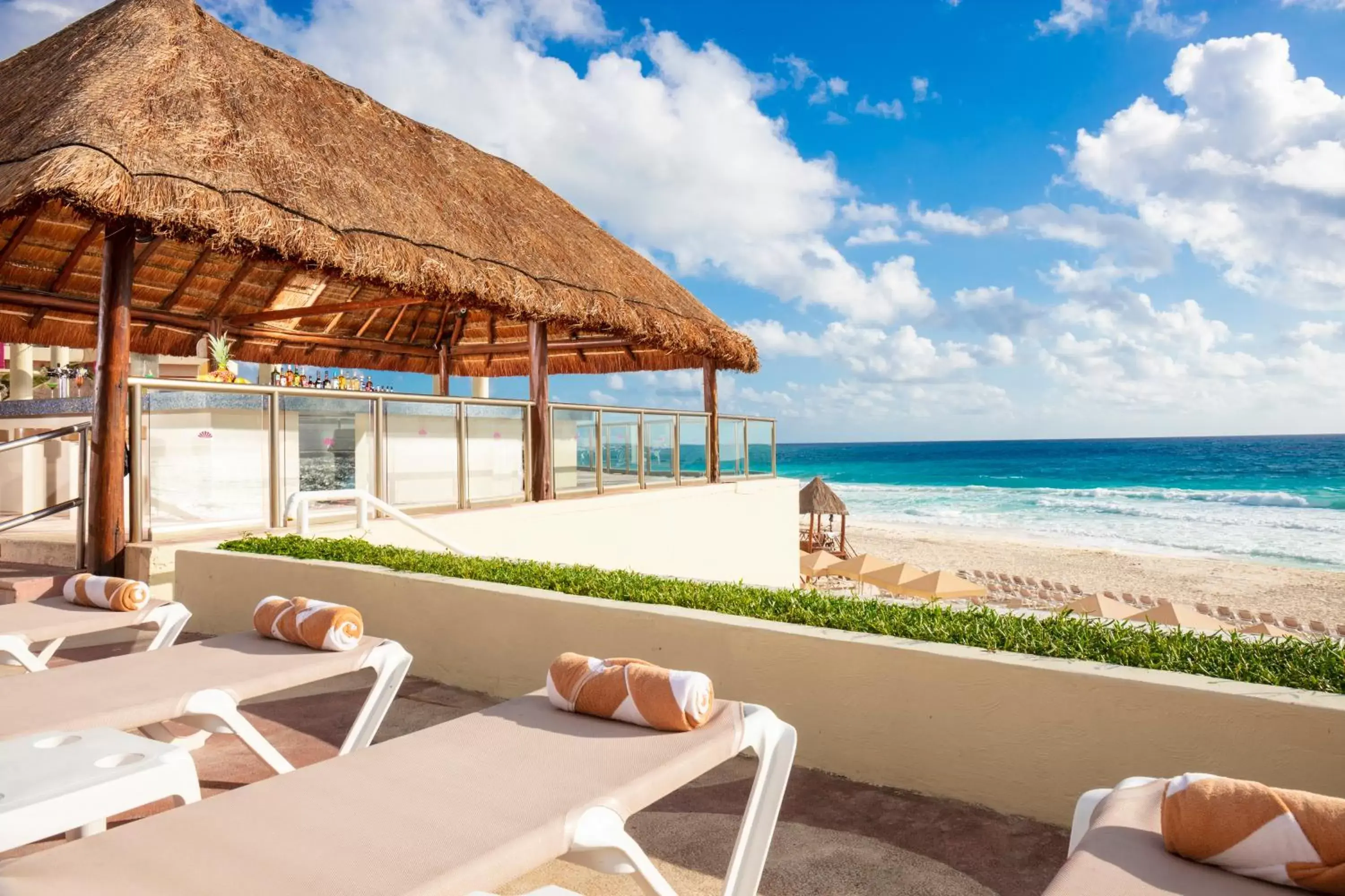 Beach in Crown Paradise Club Cancun - All Inclusive