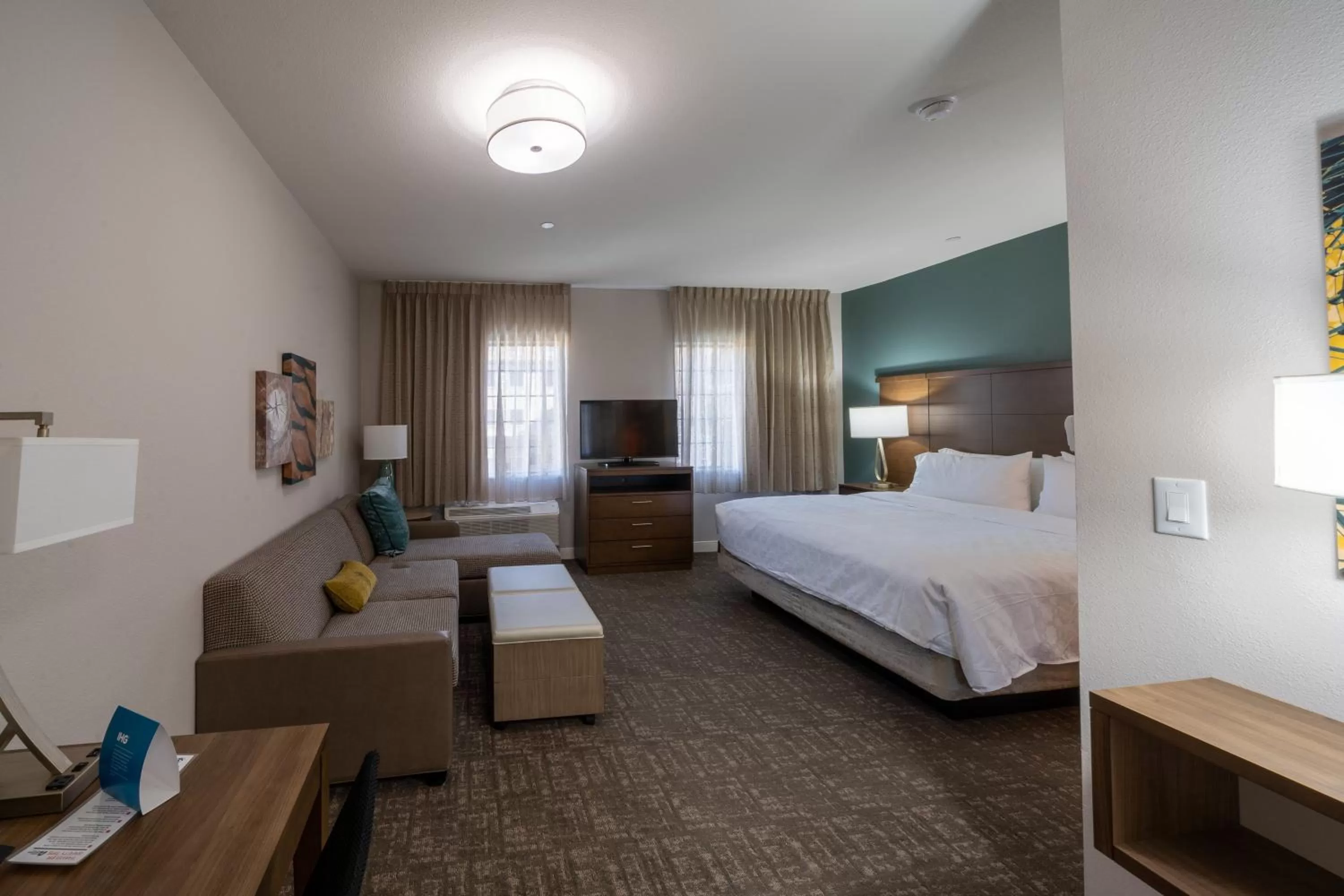 Photo of the whole room, Bed in Staybridge Suites Houston East - Baytown by IHG
