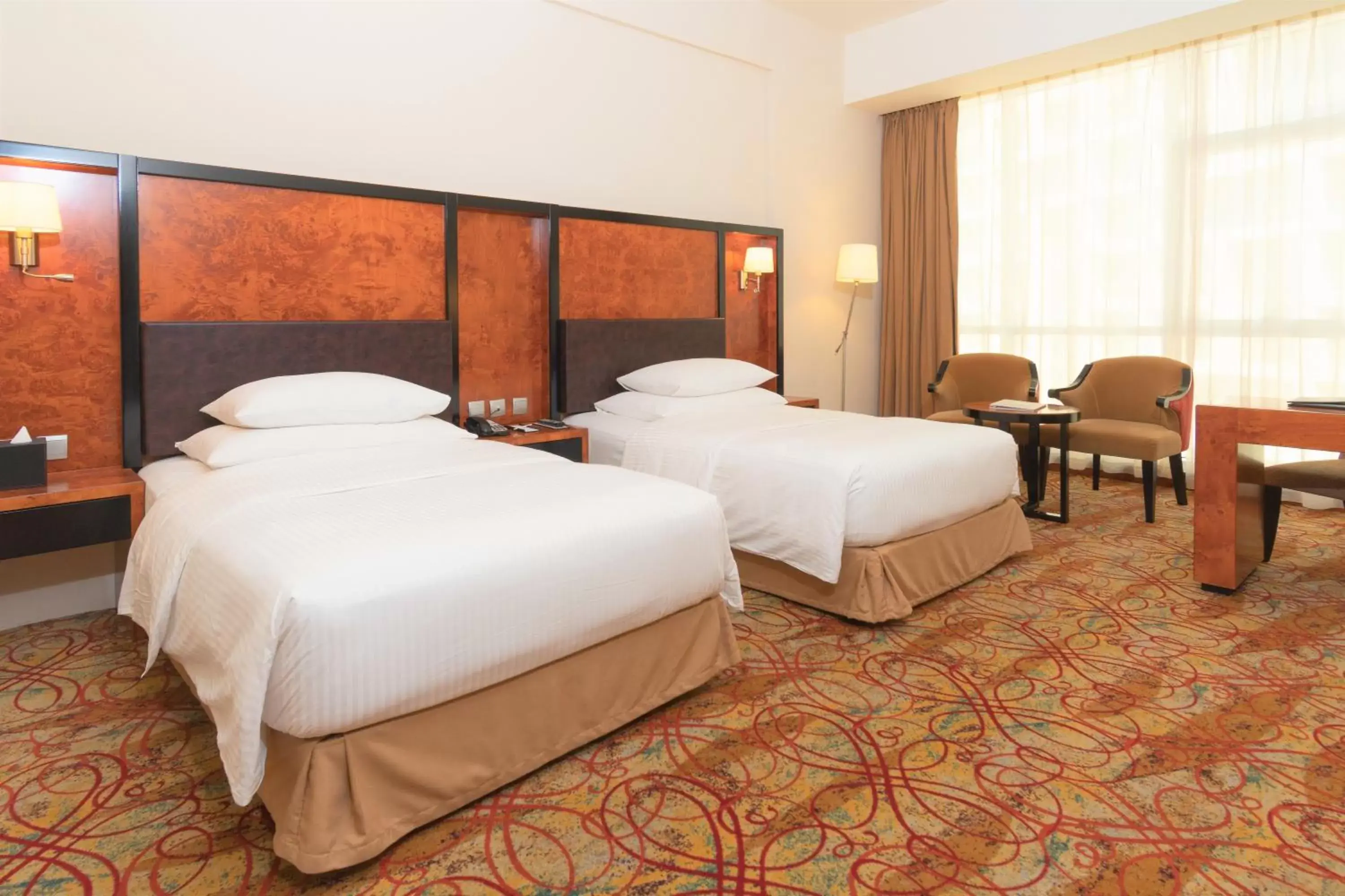 Bedroom, Bed in Millennium Airport Hotel Dubai