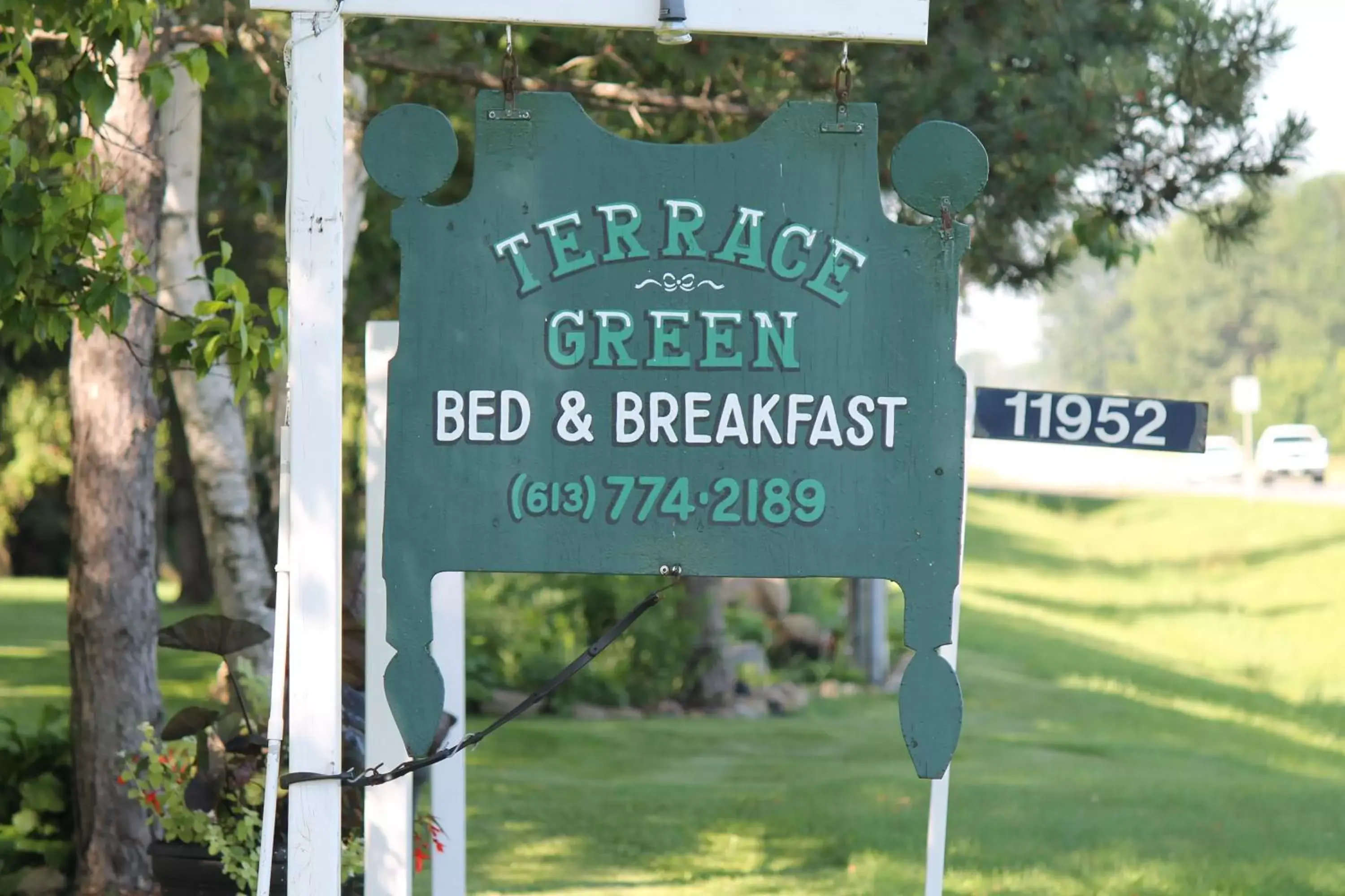 Property Logo/Sign in Terrace Green B&B