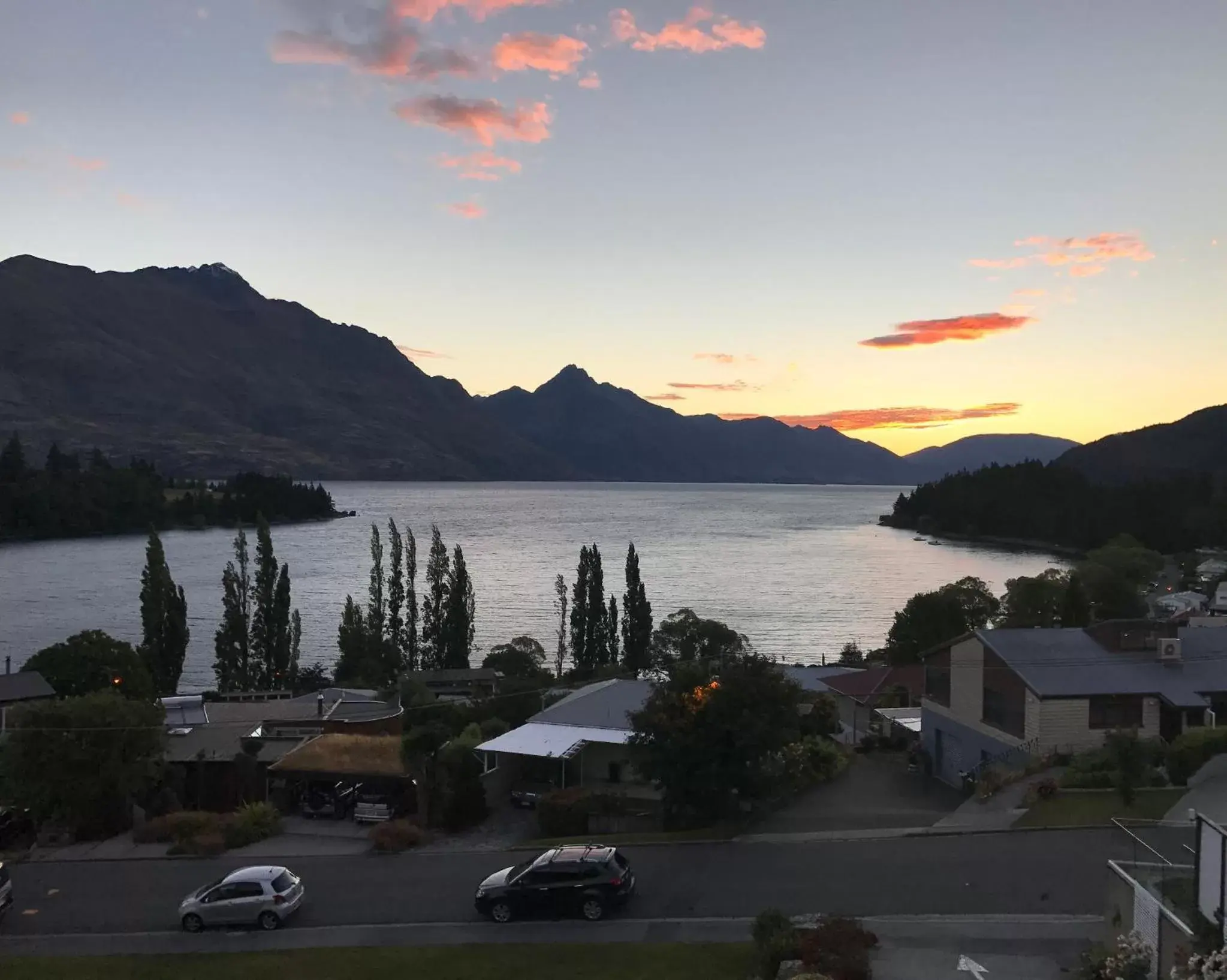 Lake view in Earnslaw Lodge