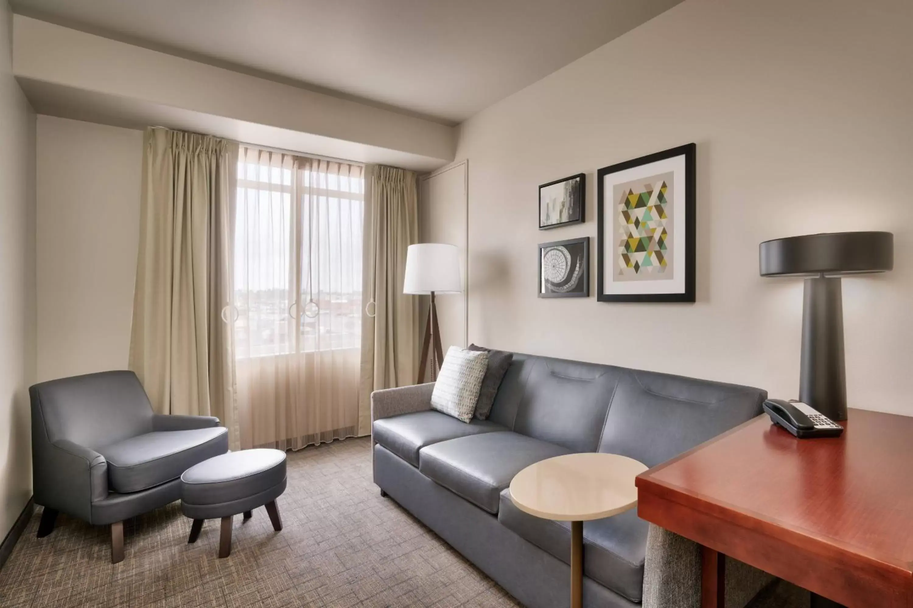 Living room, Seating Area in Residence Inn by Marriott Idaho Falls