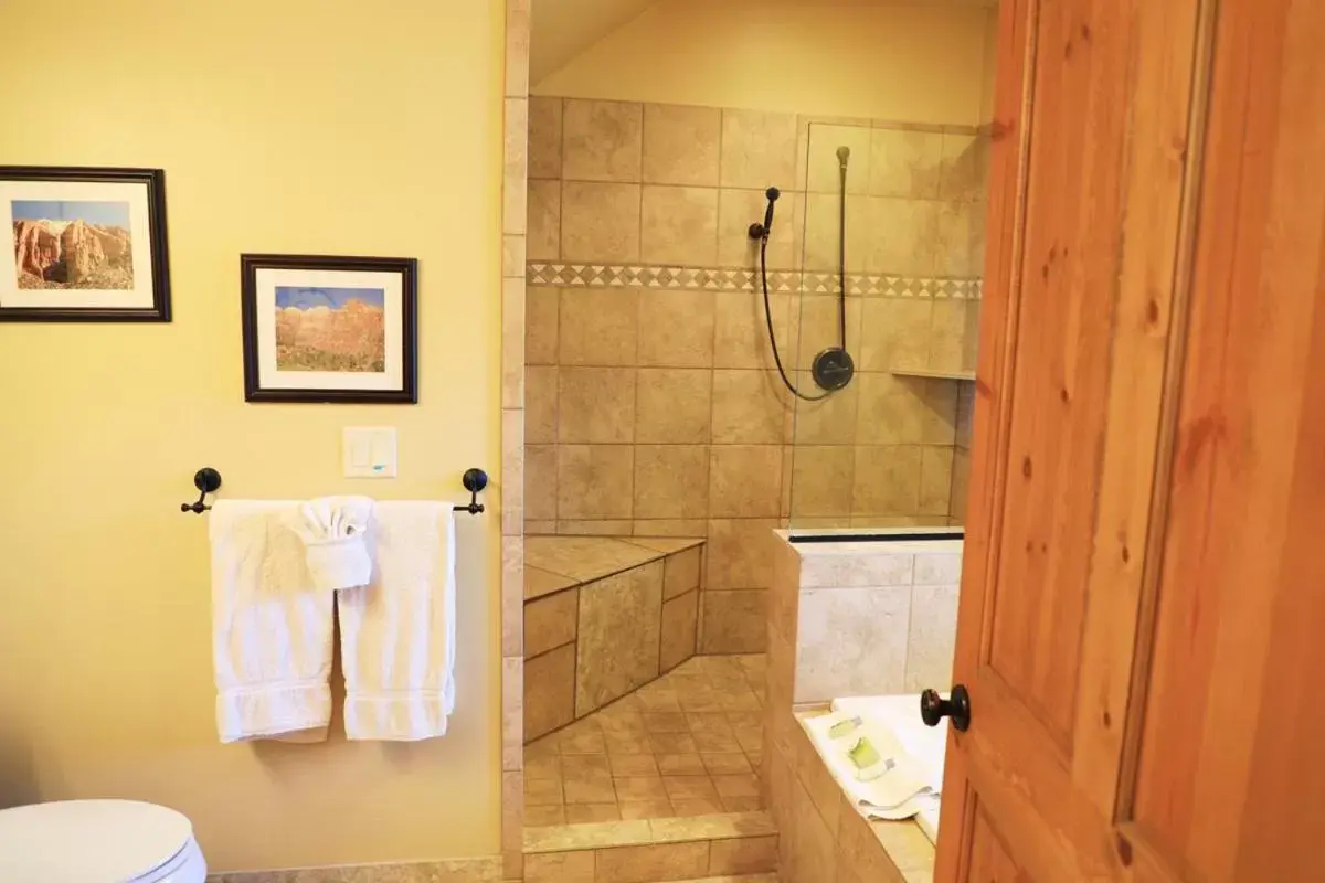 Bathroom in Zion Ponderosa Ranch Resort