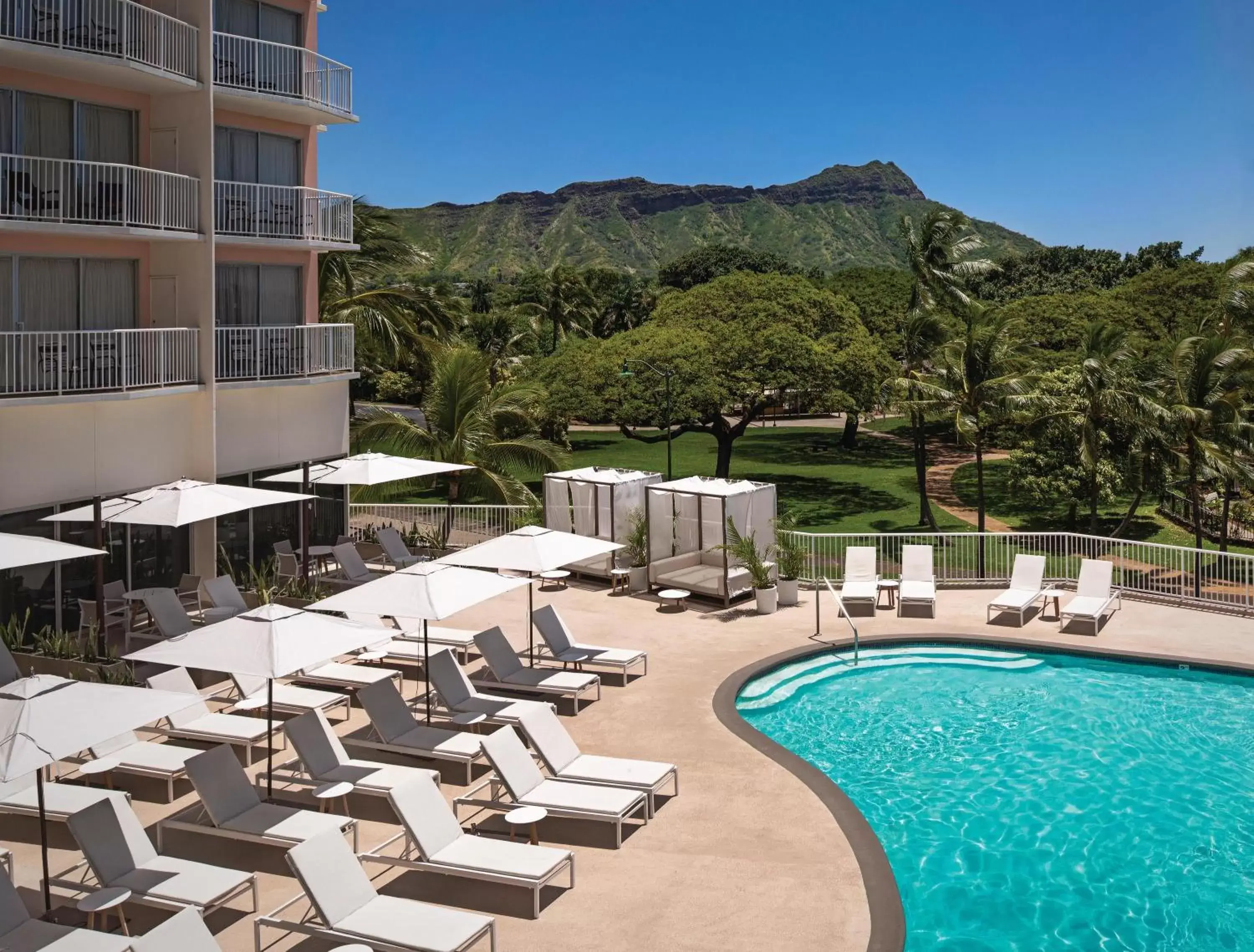 Property building, Swimming Pool in Park Shore Waikiki